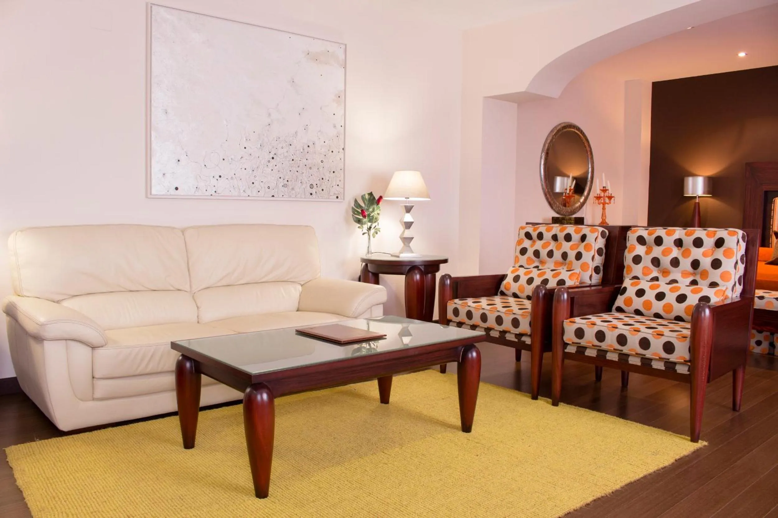 Living room in Hotel Carmen