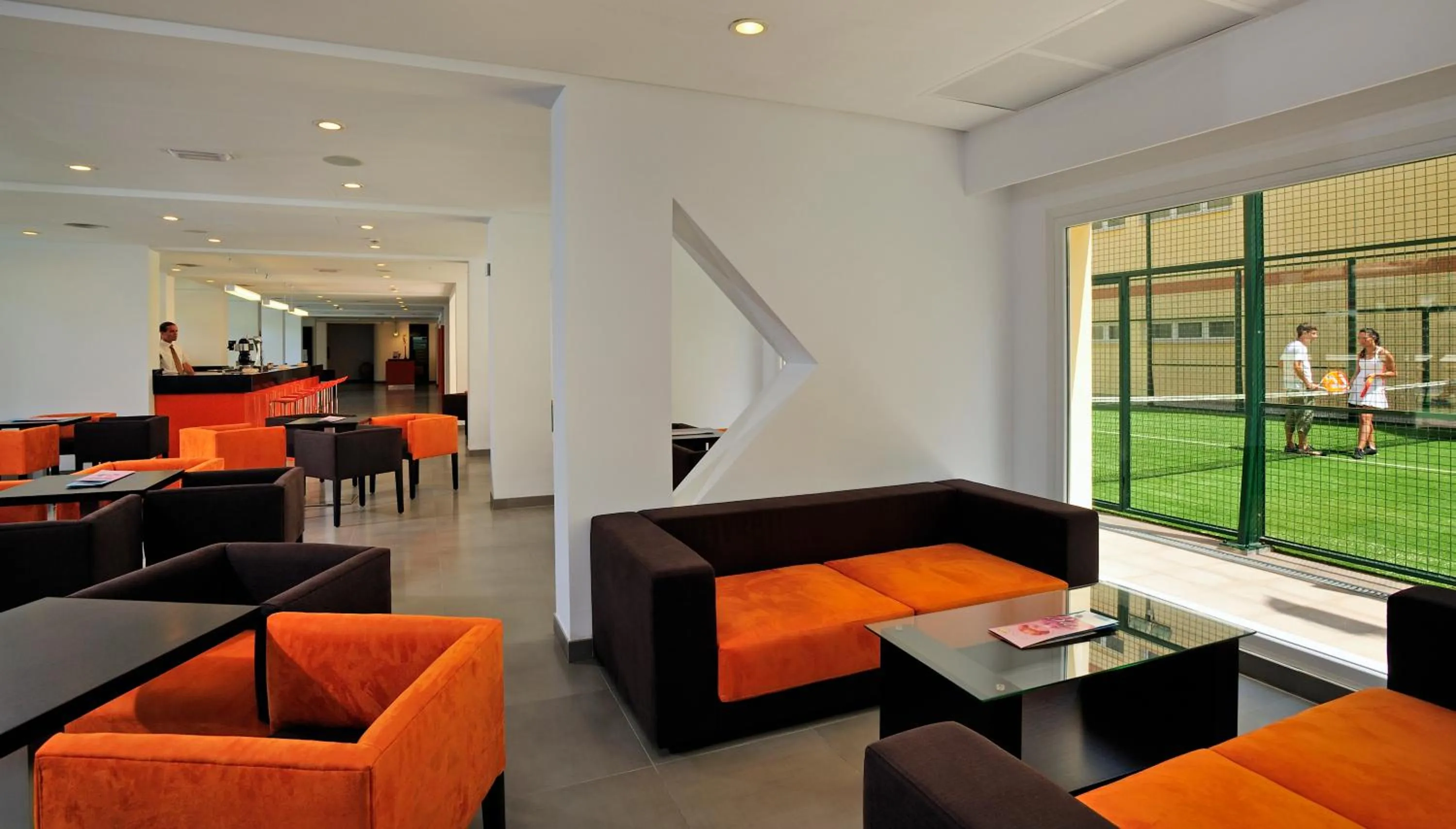 Lounge or bar in Hotel Isla de Cabrera