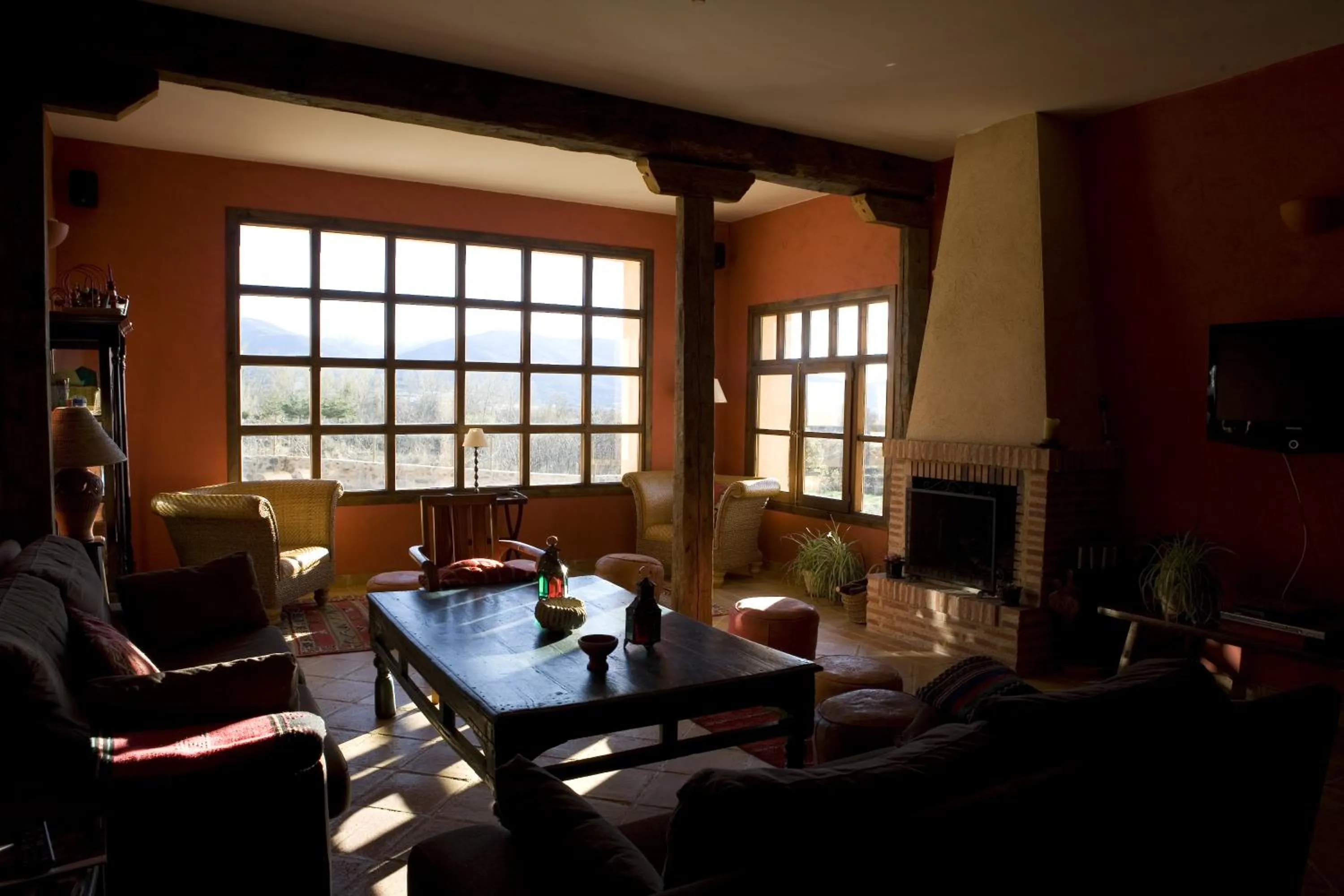 Living room in Hotel Rural La Data