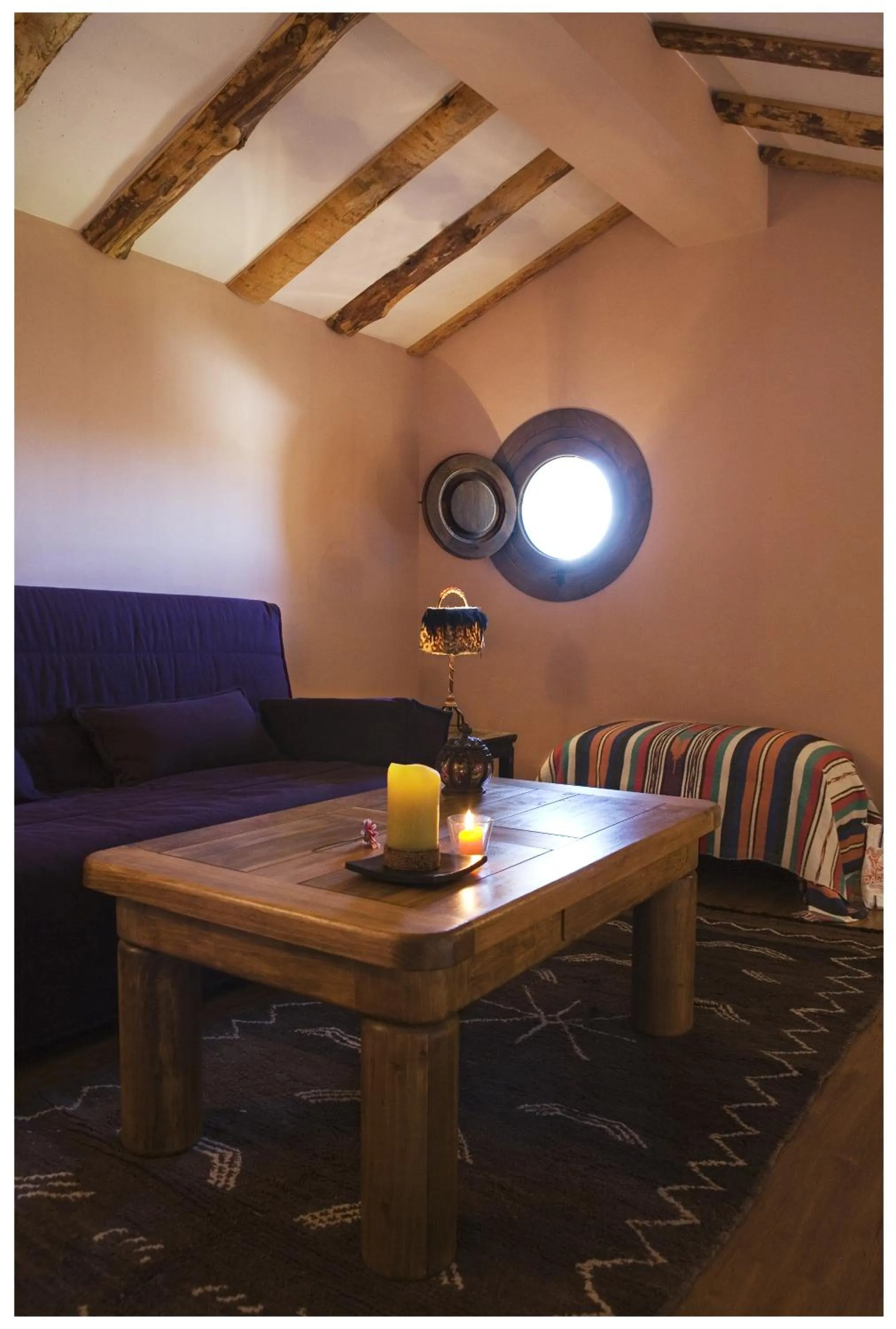 Living room in Hotel Rural La Data