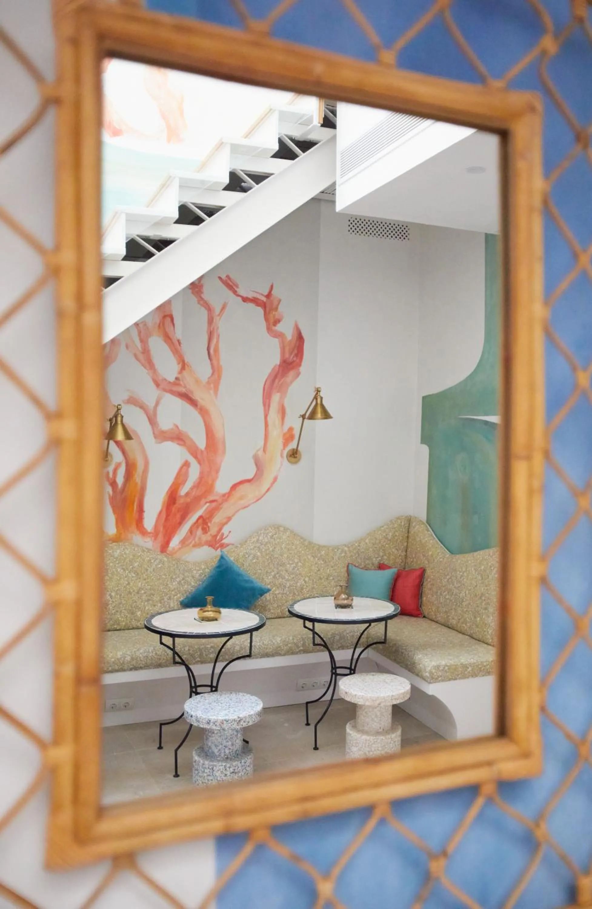 Seating area in El Escondite Tarifa