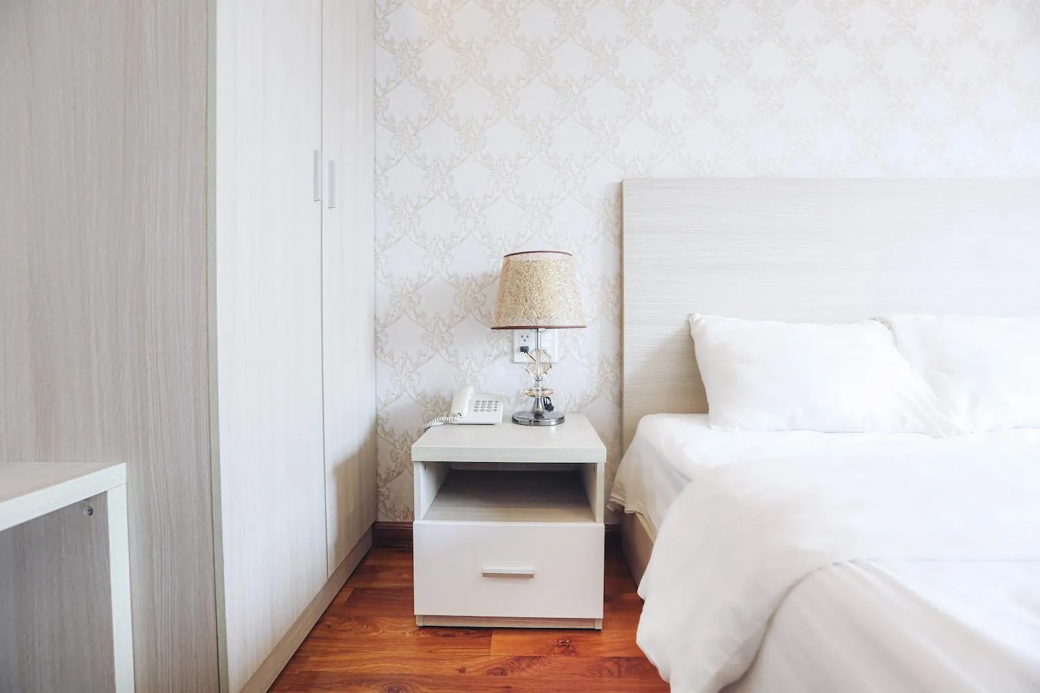 Bed in TTR Vincent Hotel