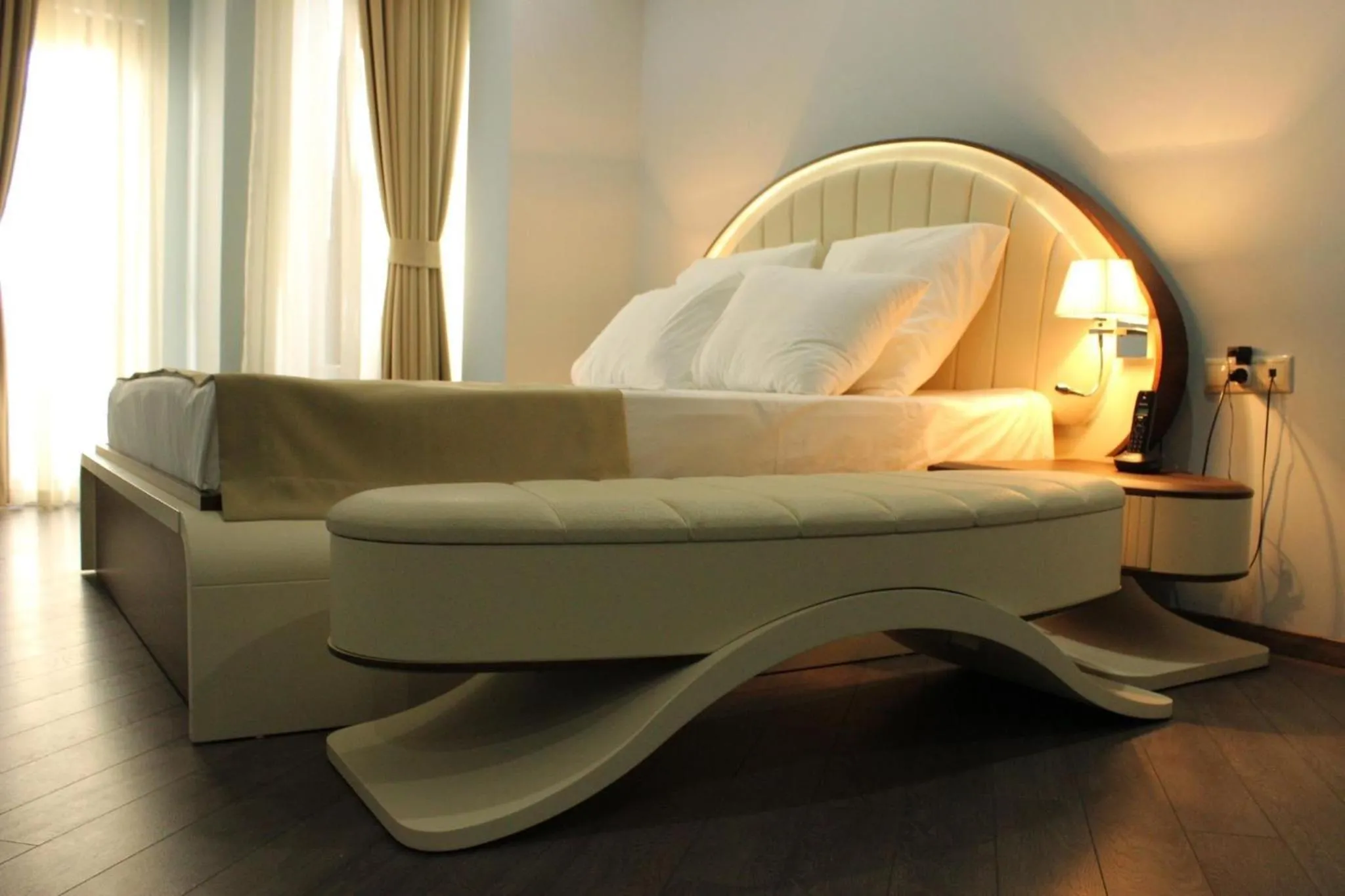 Double Room with Balcony - single occupancy in Hotel Light Palace