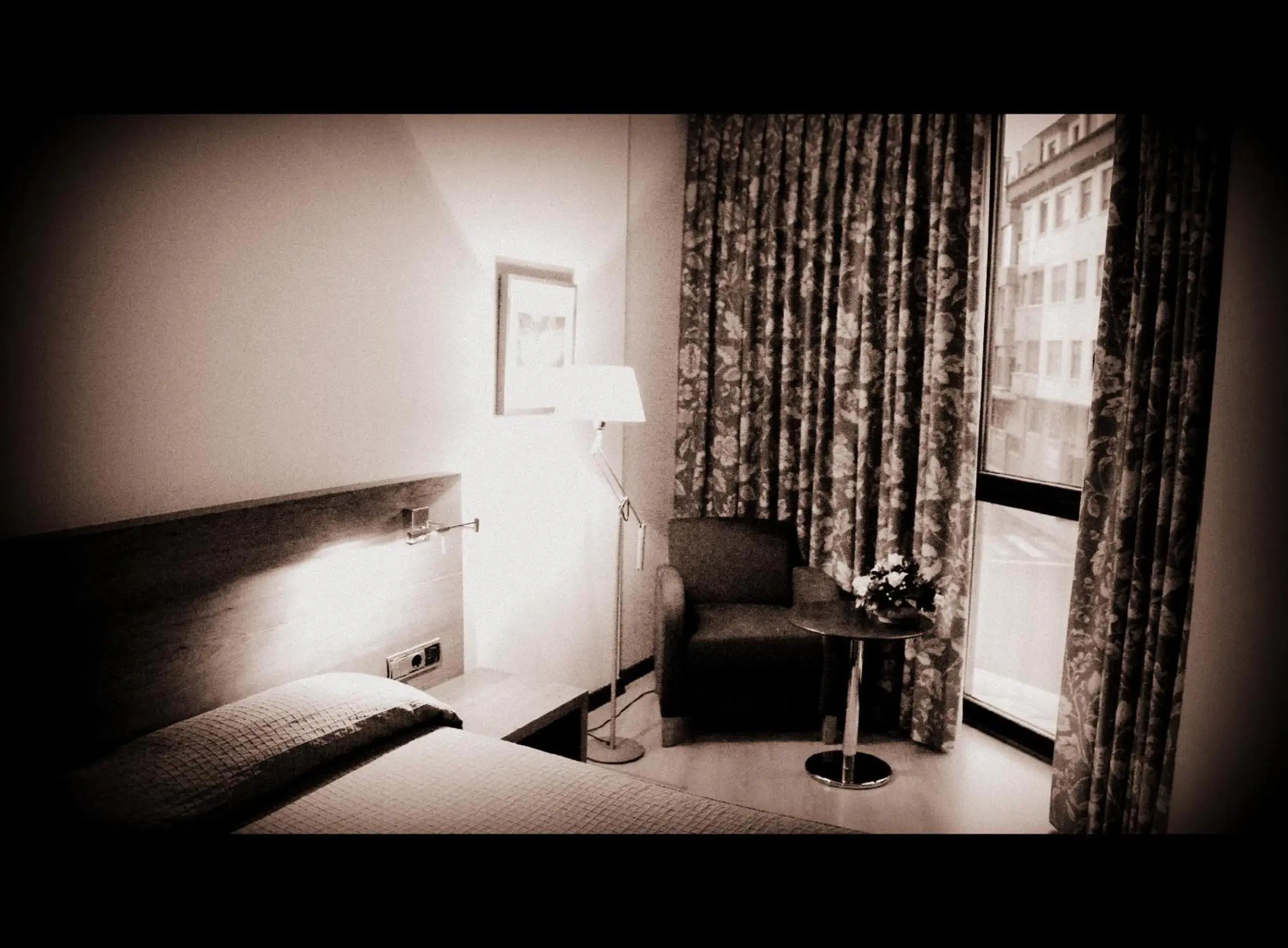 Photo of the whole room, Bed in Hotel Mieres del Camino Photo of the whole room, Bed in Hotel Mieres del Camino