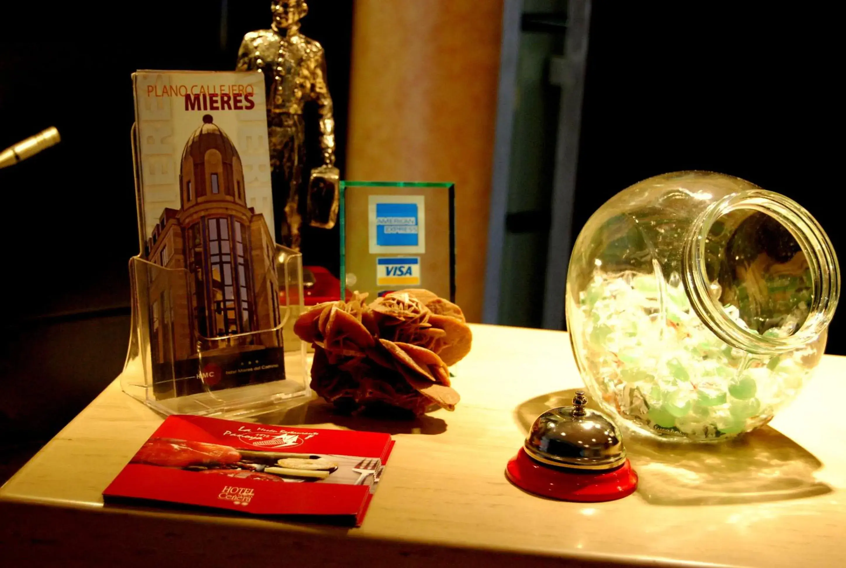 Lobby or reception in Hotel Mieres del Camino Lobby or reception in Hotel Mieres del Camino