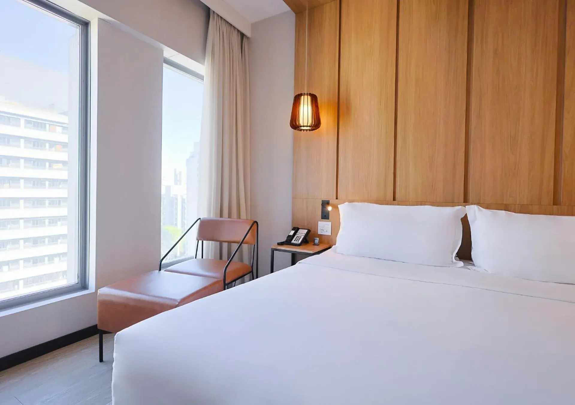 Bed in Radisson Pinheiros Bed in Radisson Pinheiros