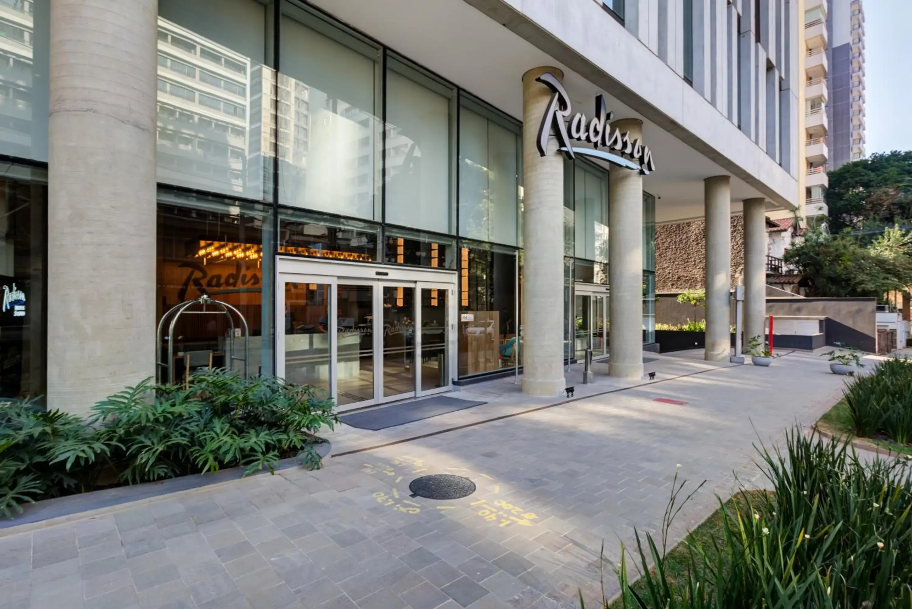 Property building in Radisson Pinheiros Property building in Radisson Pinheiros