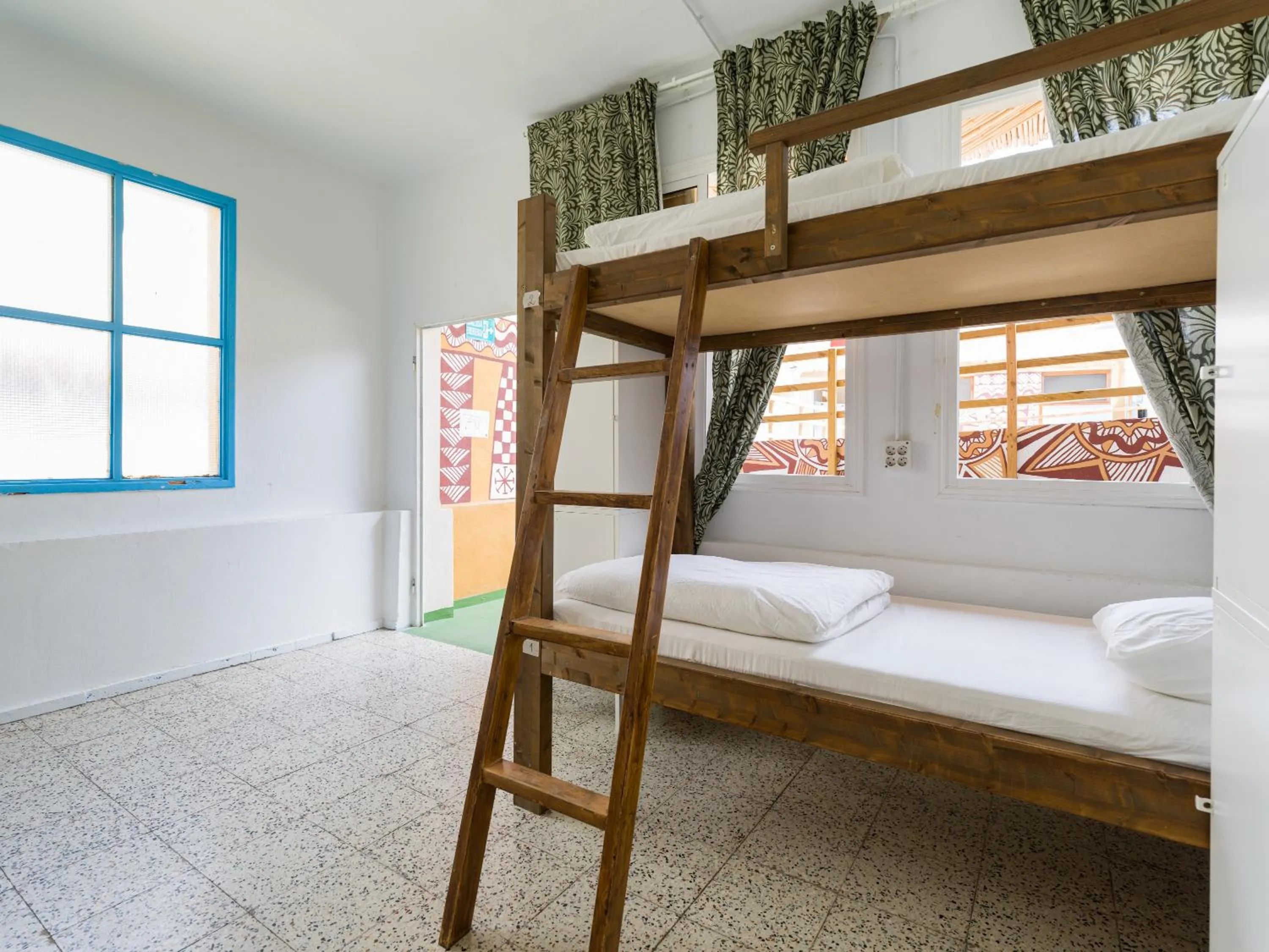 Bed in Jungle House