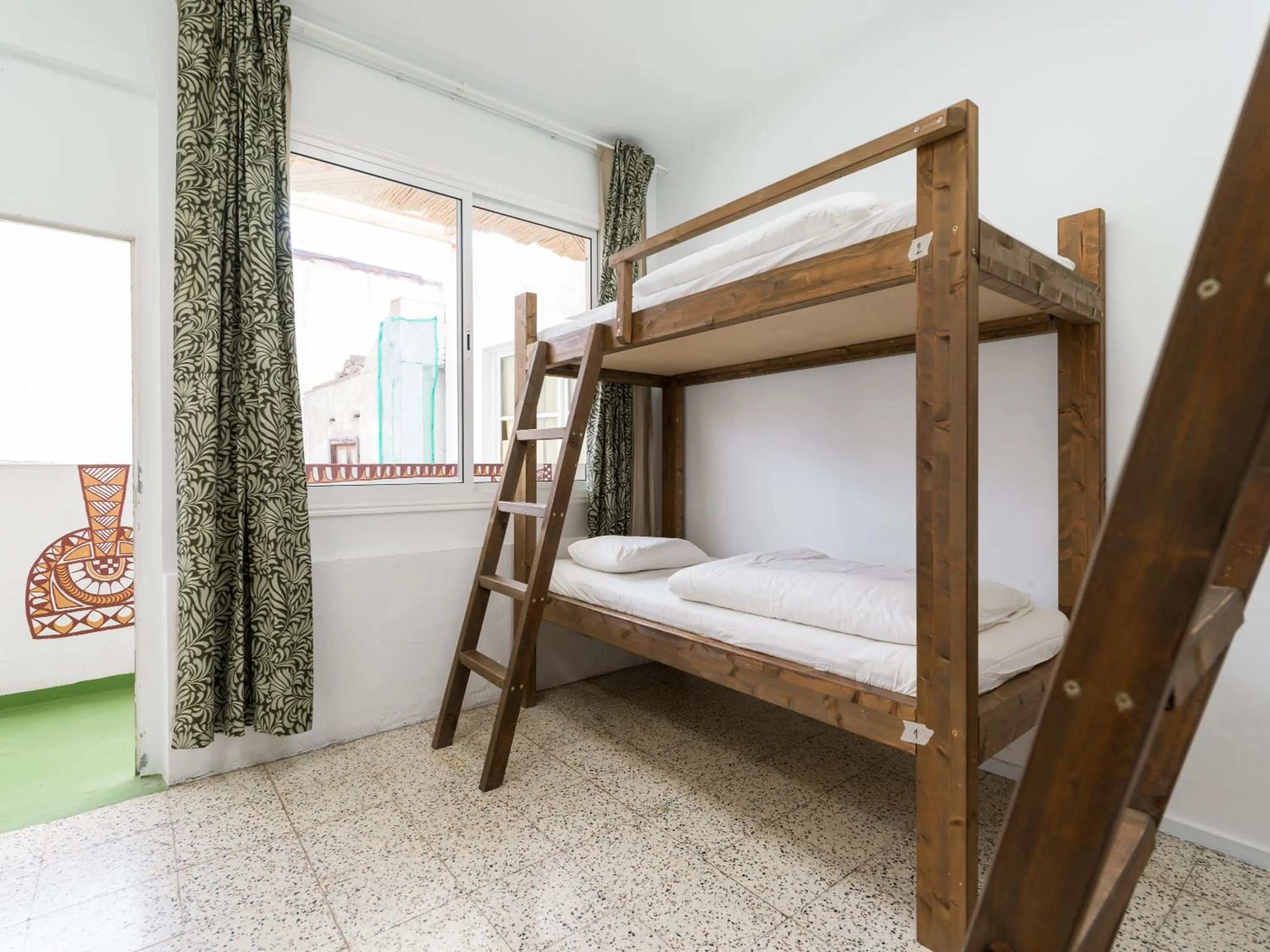 Bed in Jungle House