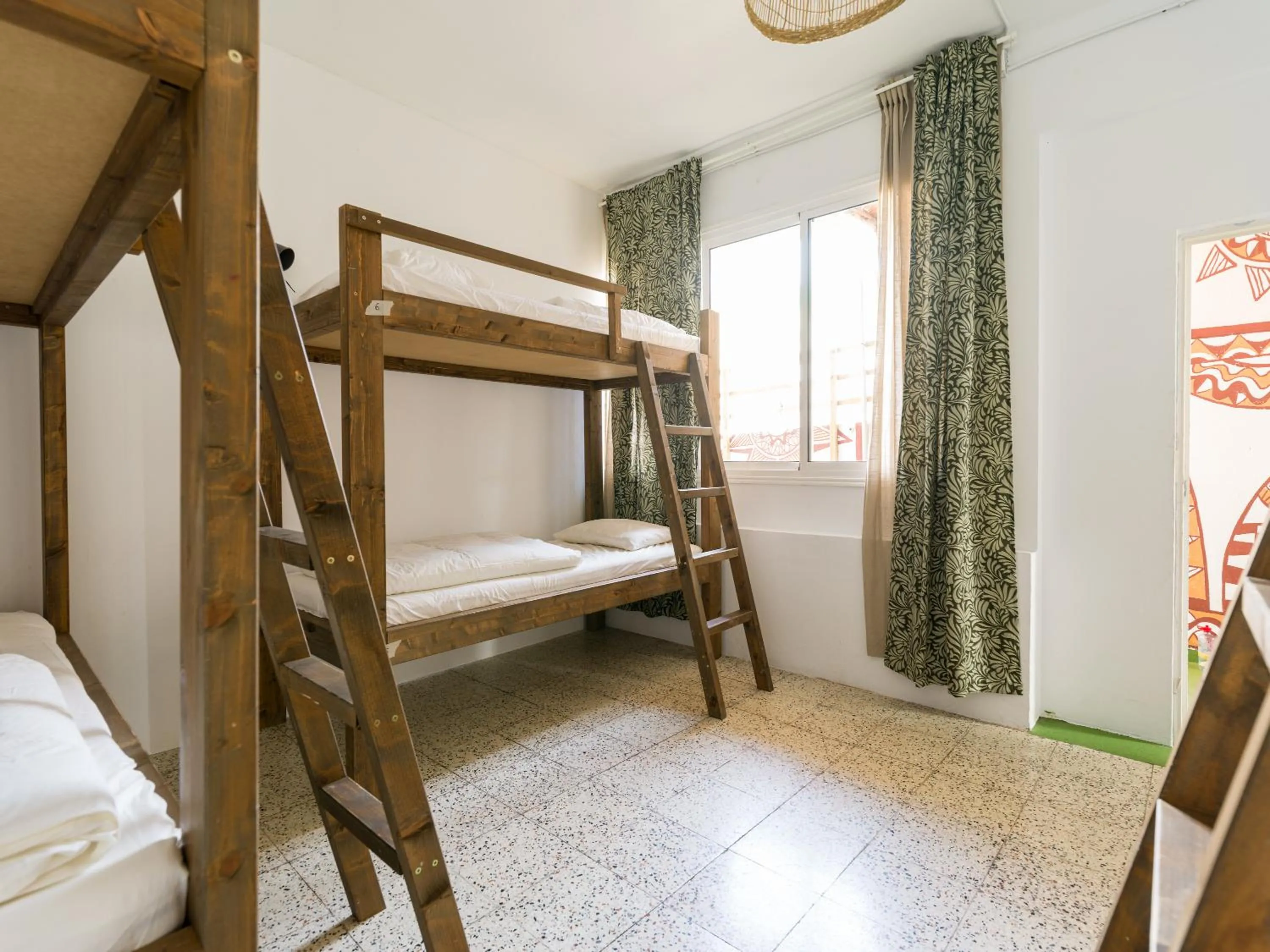 Bed in Jungle House