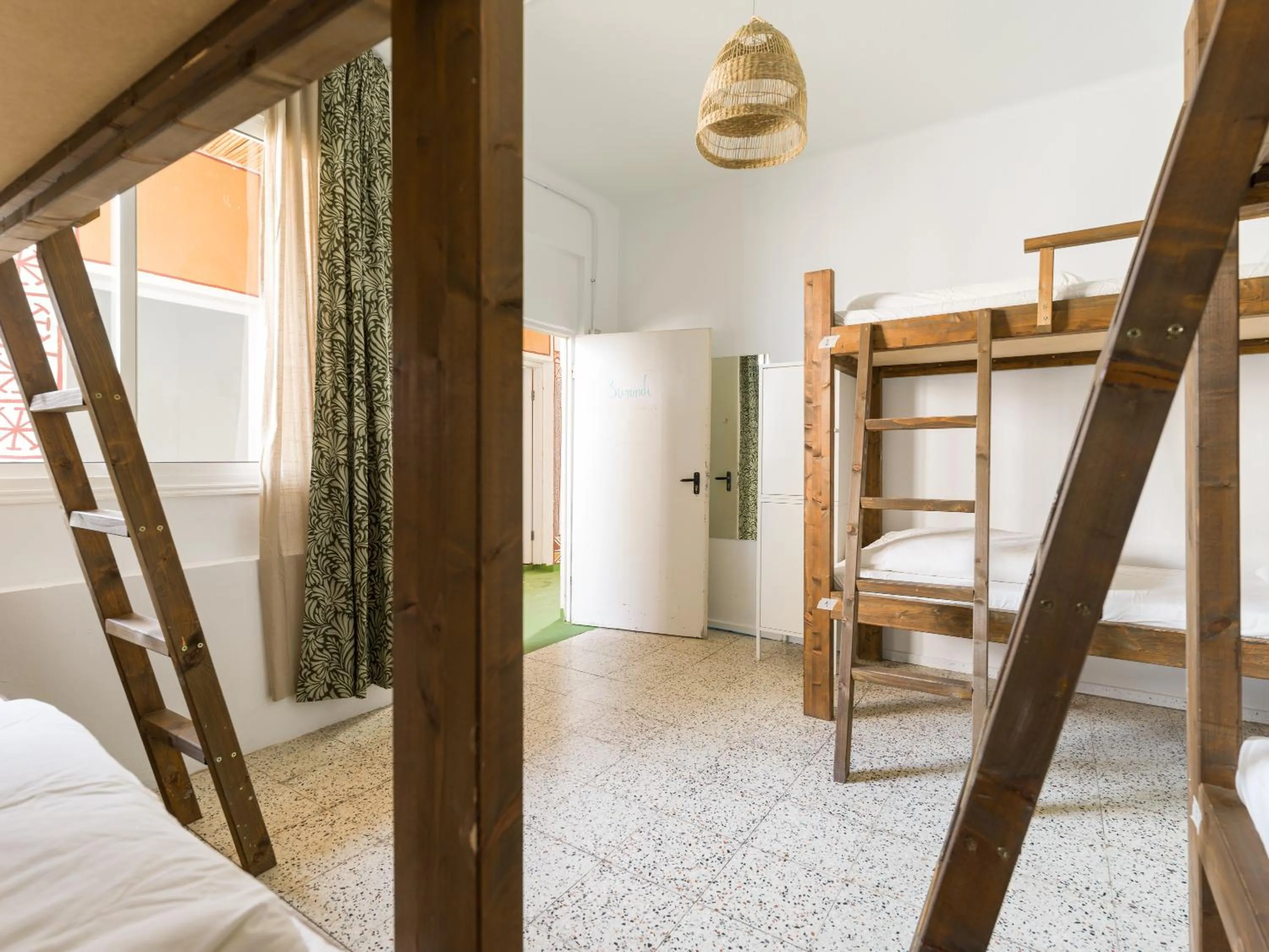 Bed in Jungle House