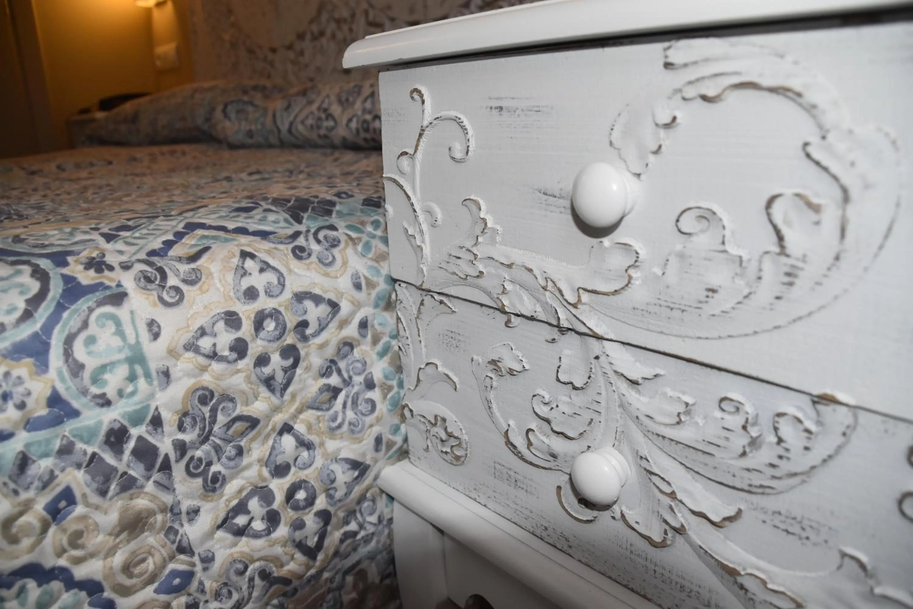 Decorative detail in Los Acebos Cangas