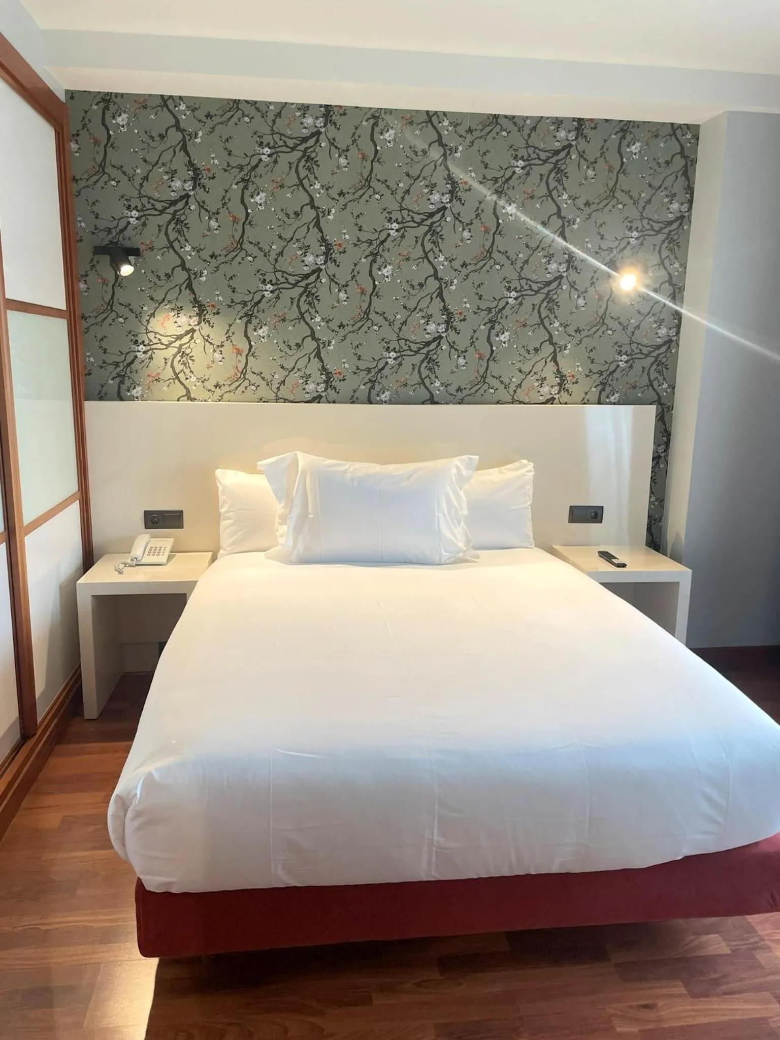 Bed in Hotel Apartamentos San Fermín Pamplona