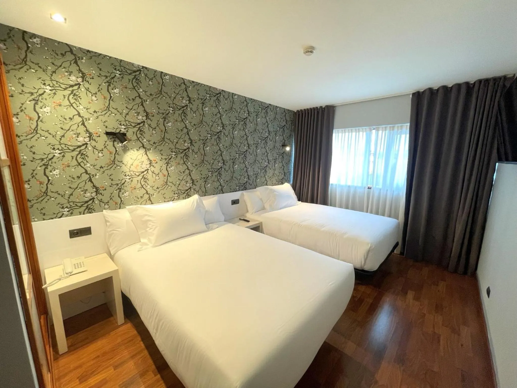 Bed in Hotel Apartamentos San Fermín Pamplona