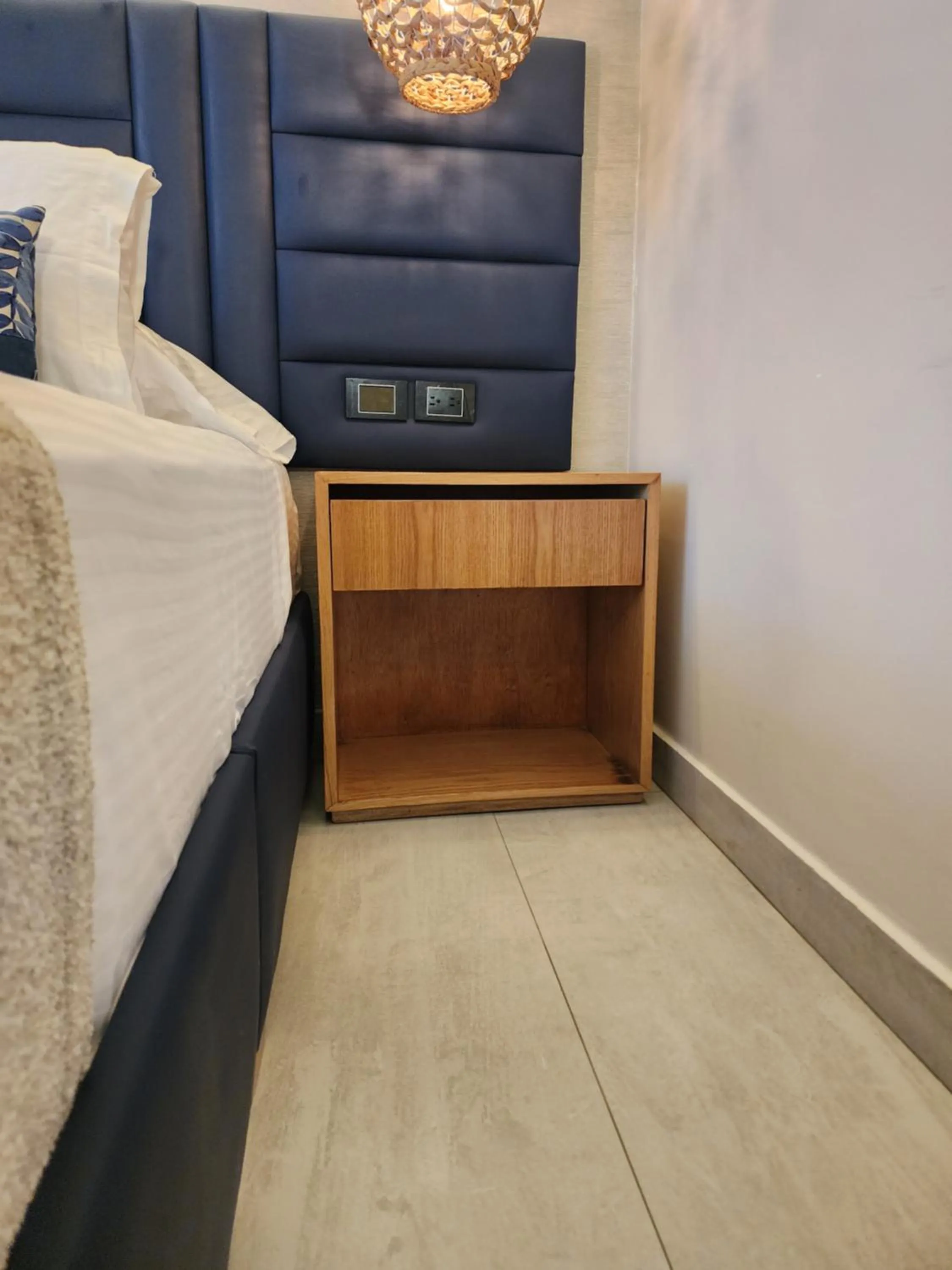 Bed in Hotel y Cabañas Covemar