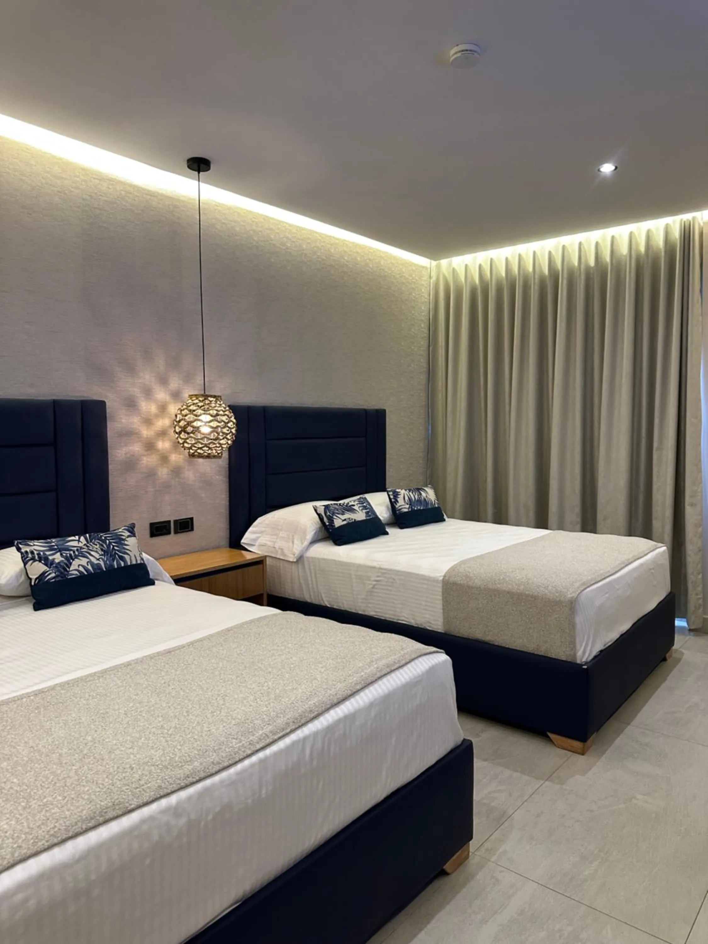 Bed in Hotel y Cabañas Covemar