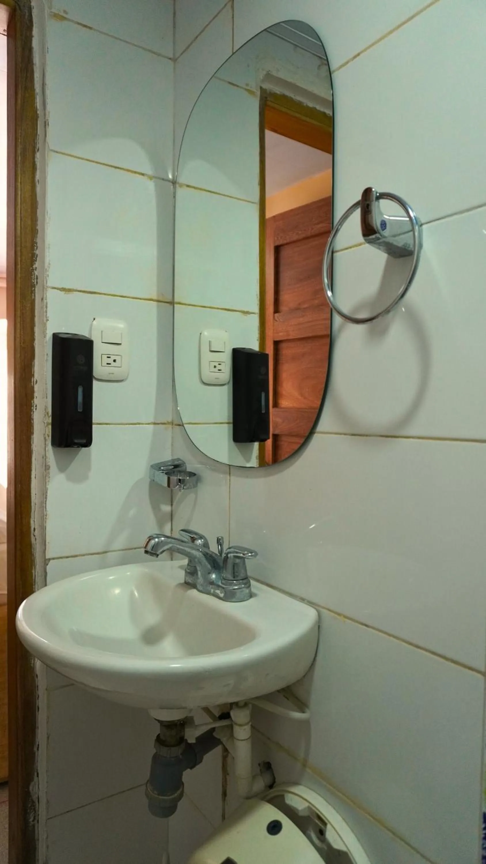 Bathroom in Hotel y Cabañas Covemar