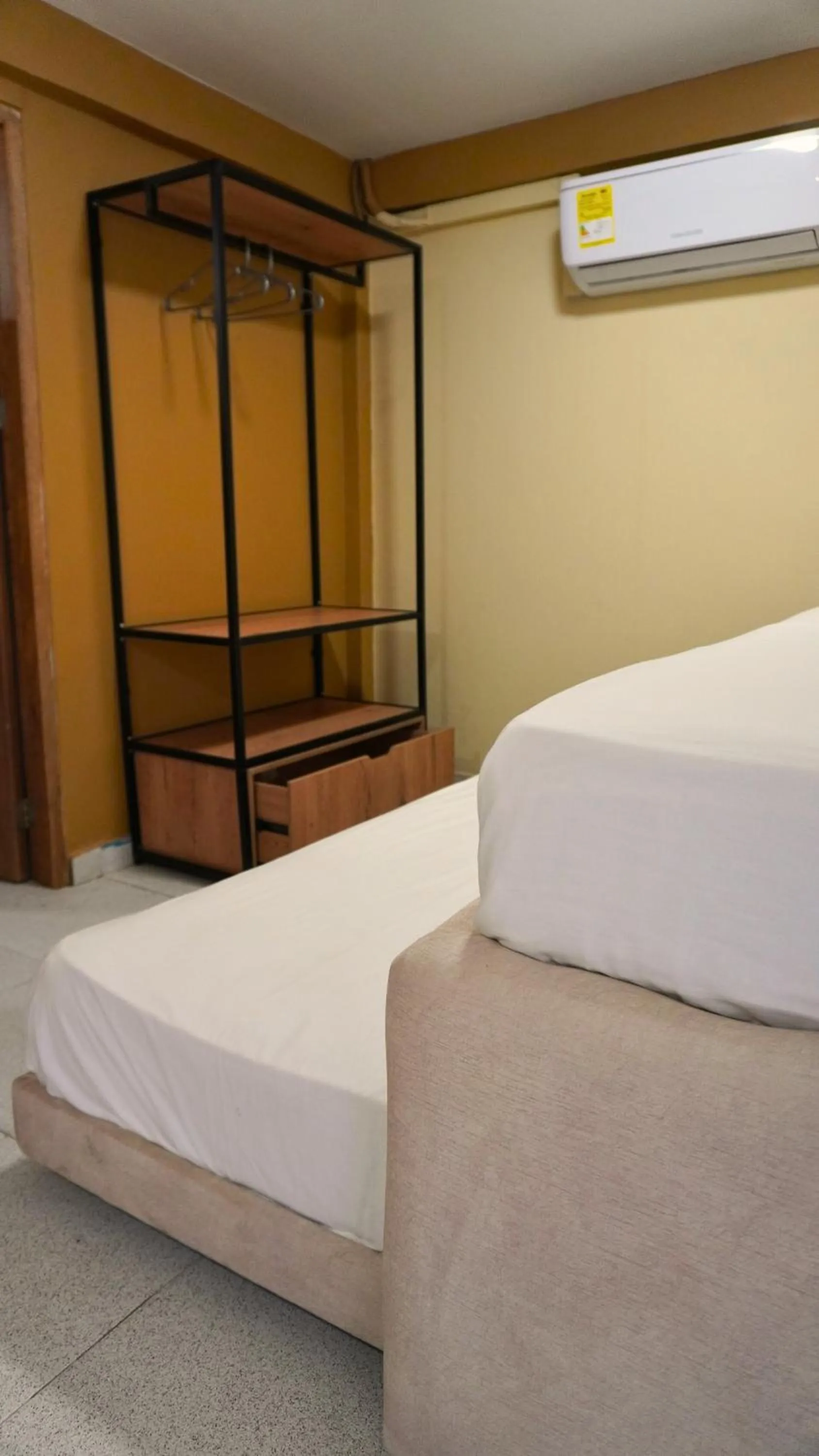 Bed in Hotel y Cabañas Covemar