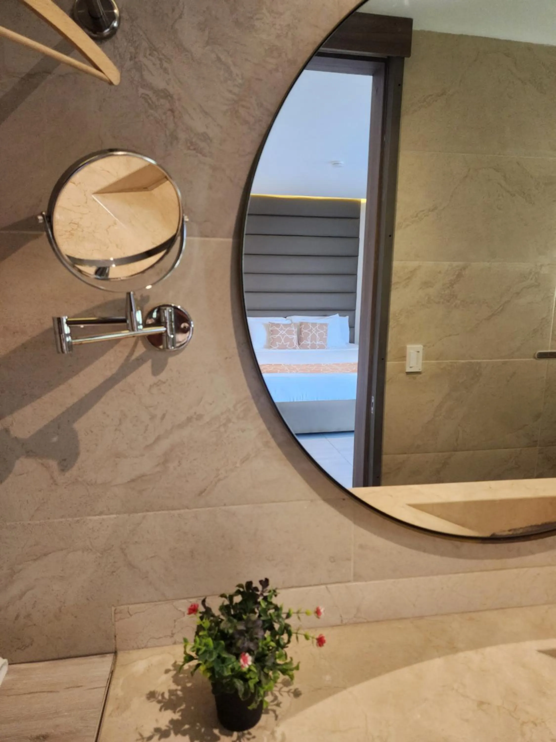 Bathroom in Hotel y Cabañas Covemar