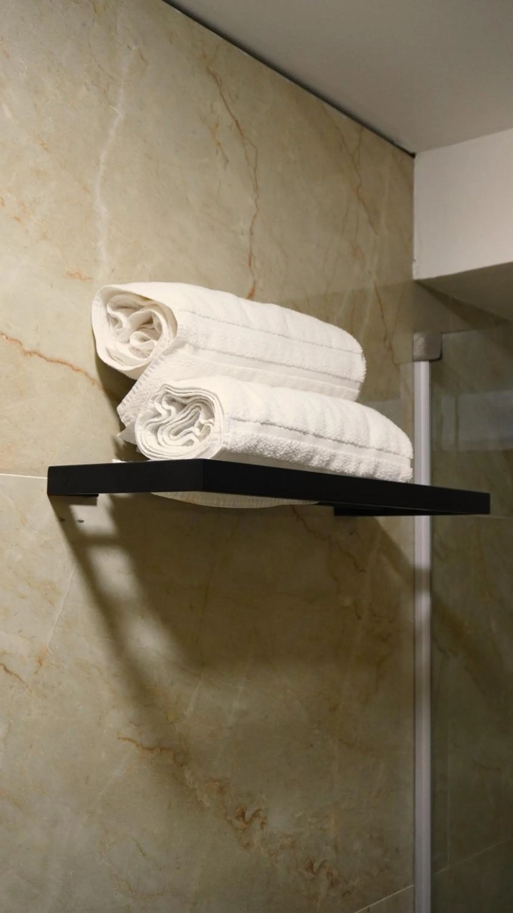 Bathroom in Hotel y Cabañas Covemar