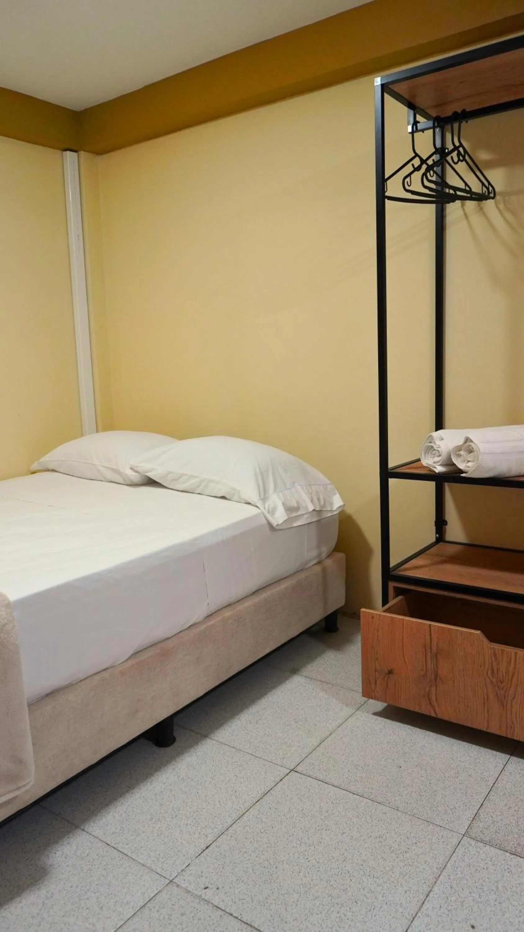 Bed in Hotel y Cabañas Covemar