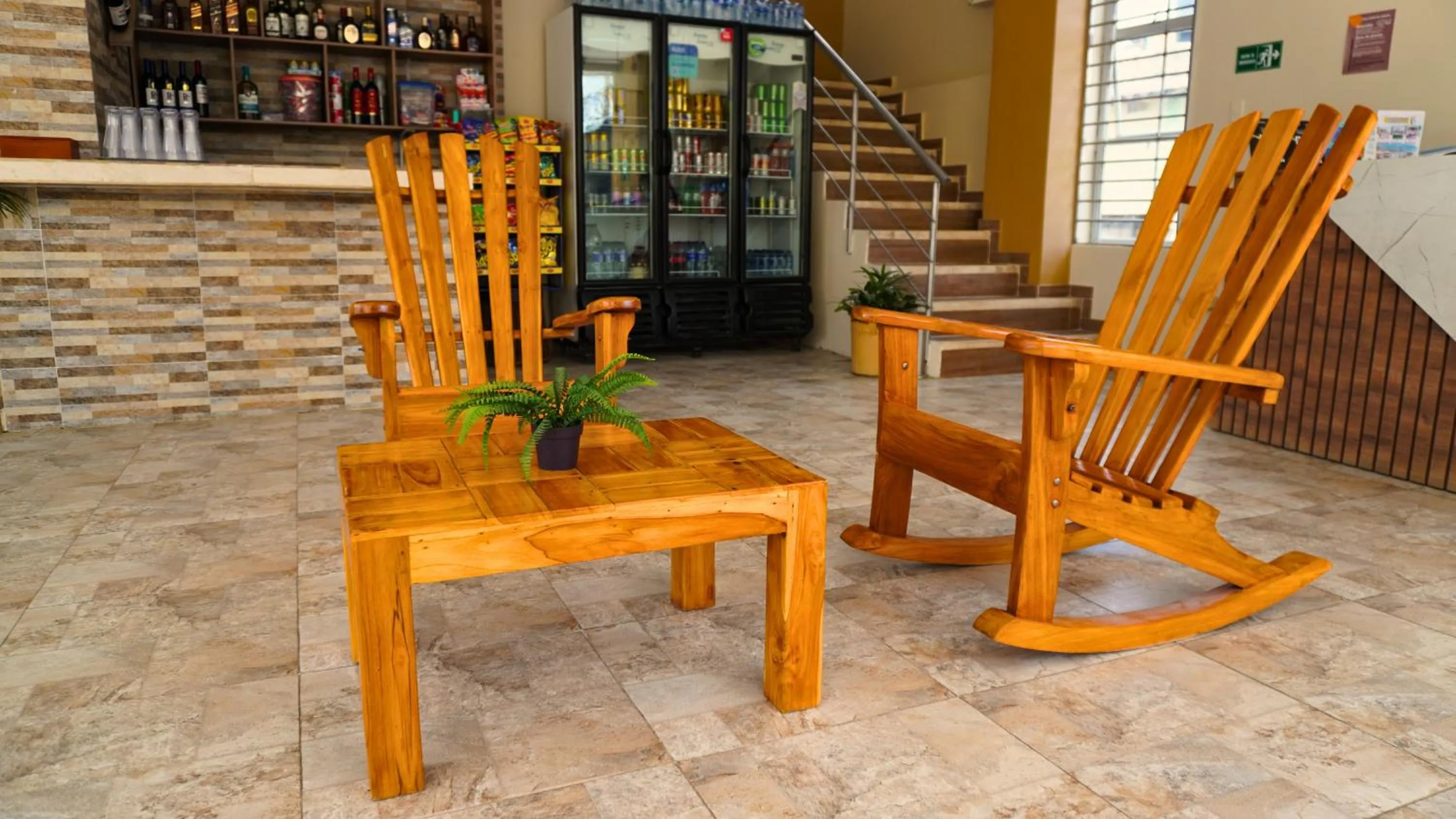 Seating area in Hotel y Cabañas Covemar