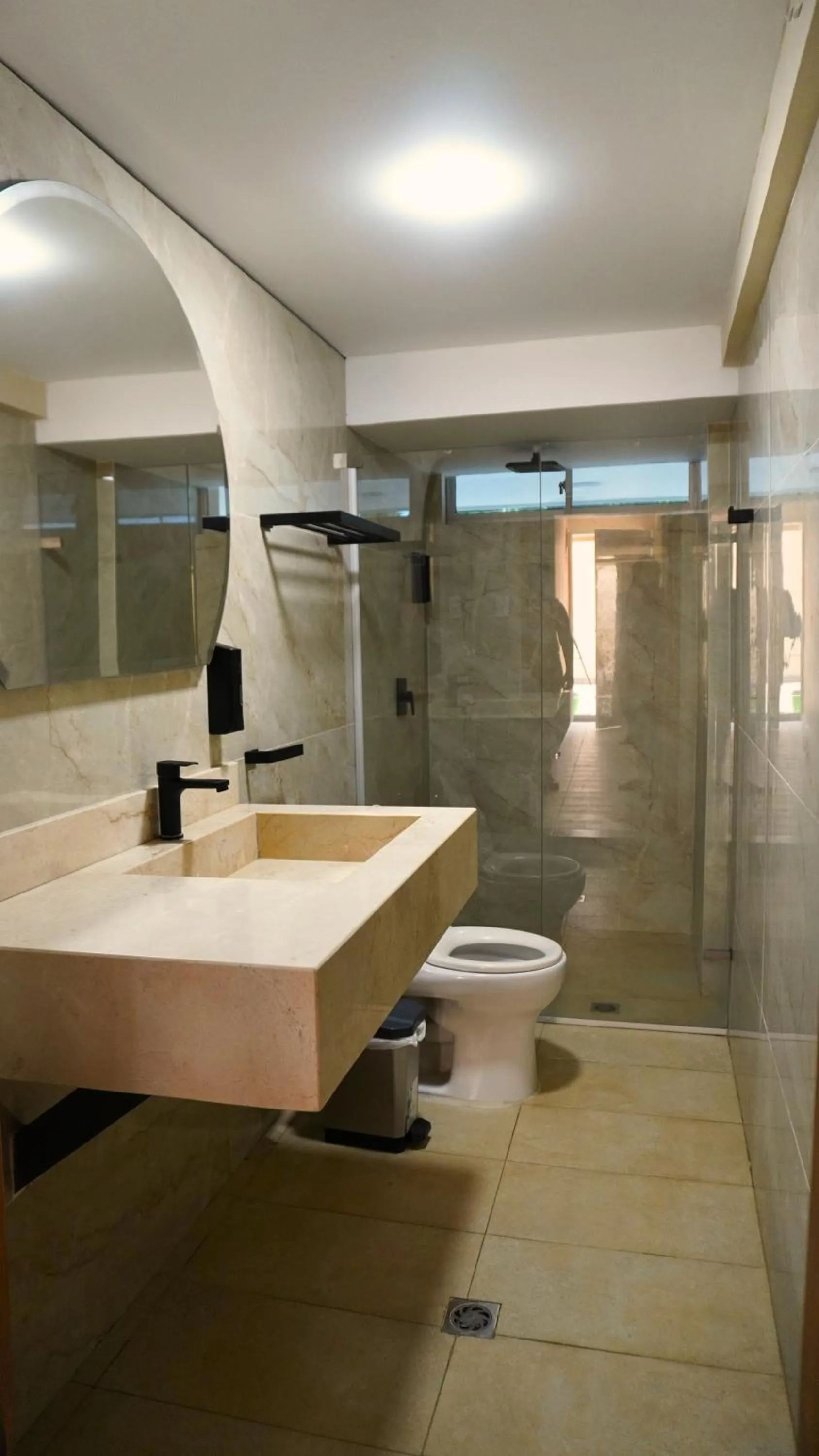 Shower in Hotel y Cabañas Covemar