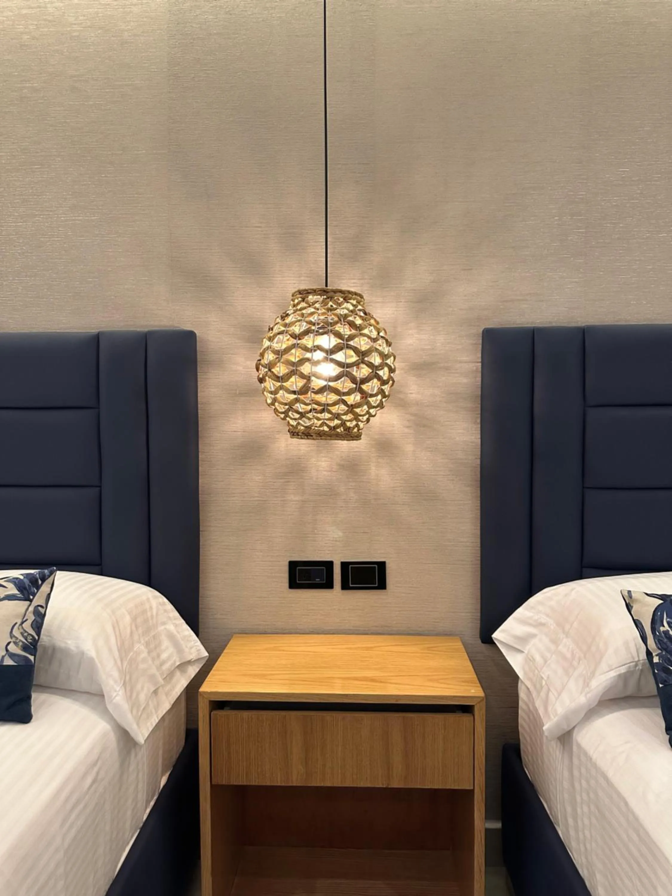 Bed in Hotel y Cabañas Covemar