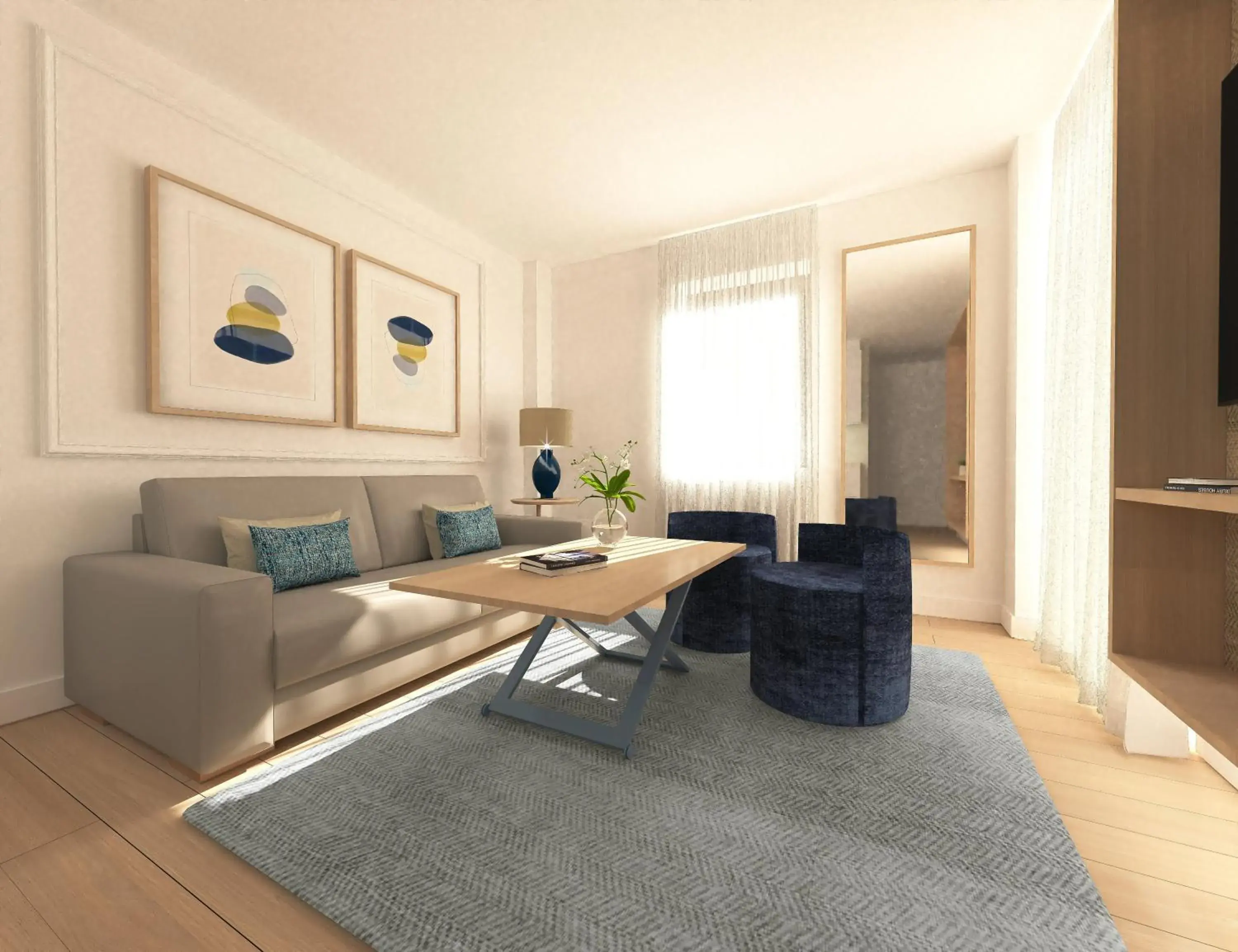 Living room in Leo San Bruno Living room in Leo San Bruno