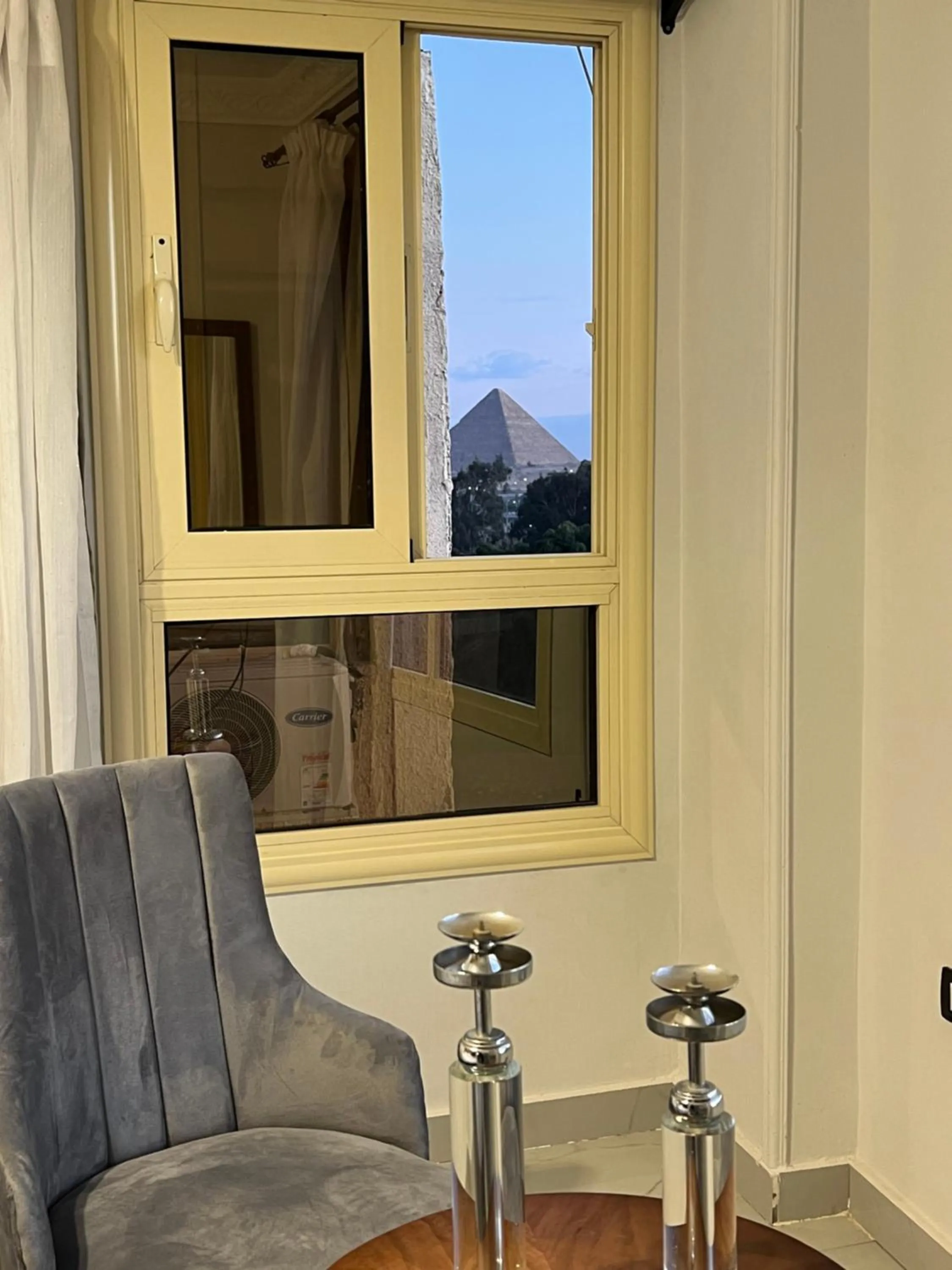 View (from property/room) in New Museum Guest House, Pyramids View