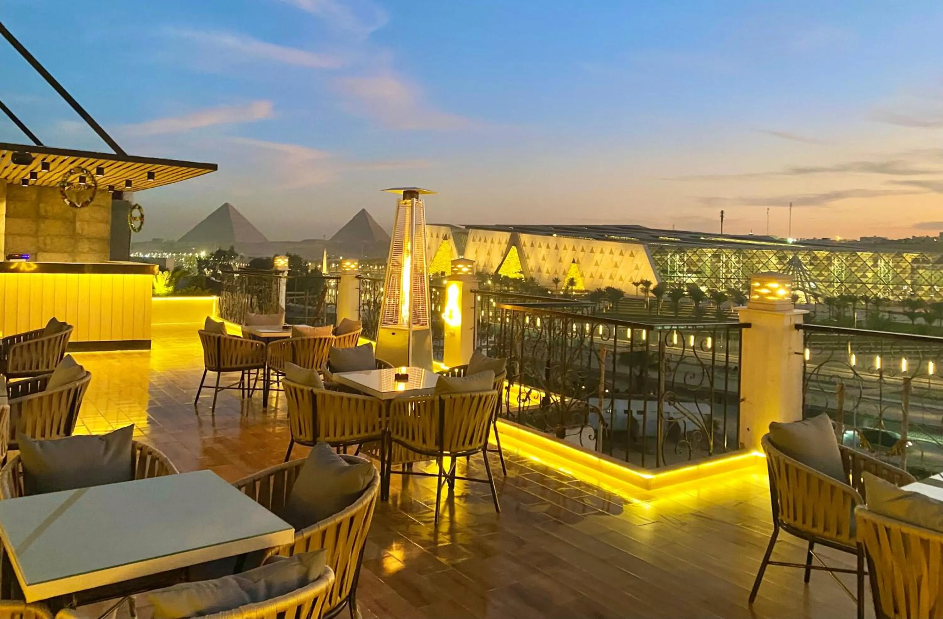 View (from property/room) in New Museum Guest House, Pyramids View