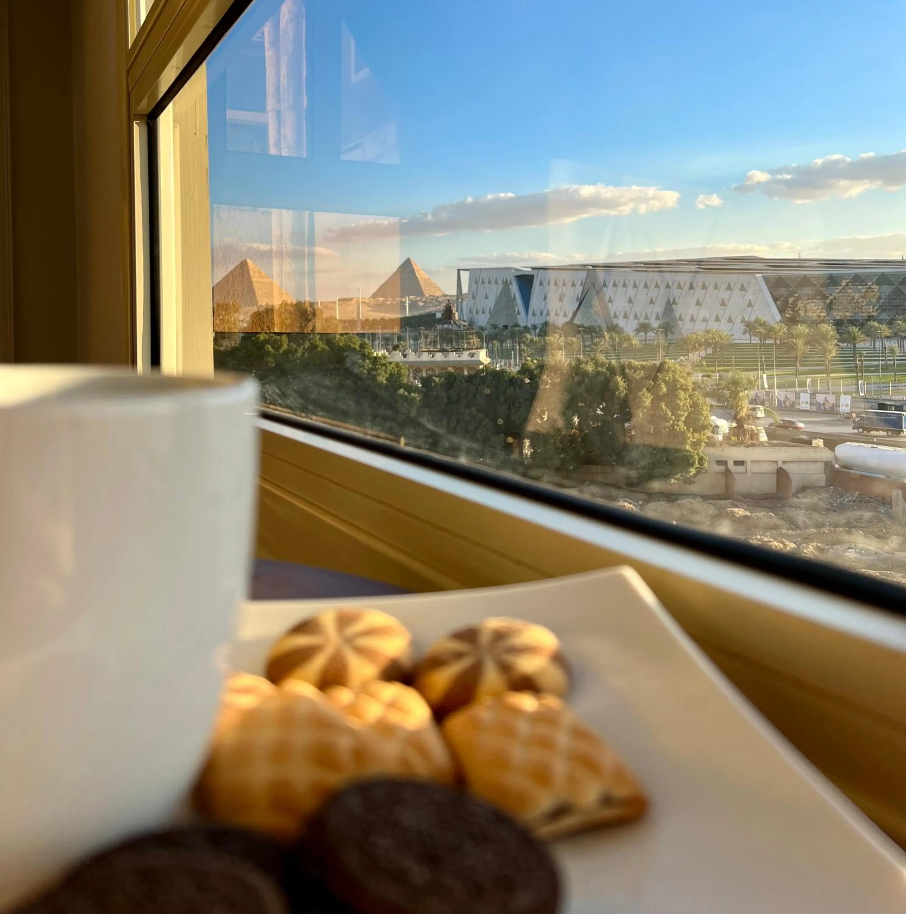 View (from property/room) in New Museum Guest House, Pyramids View