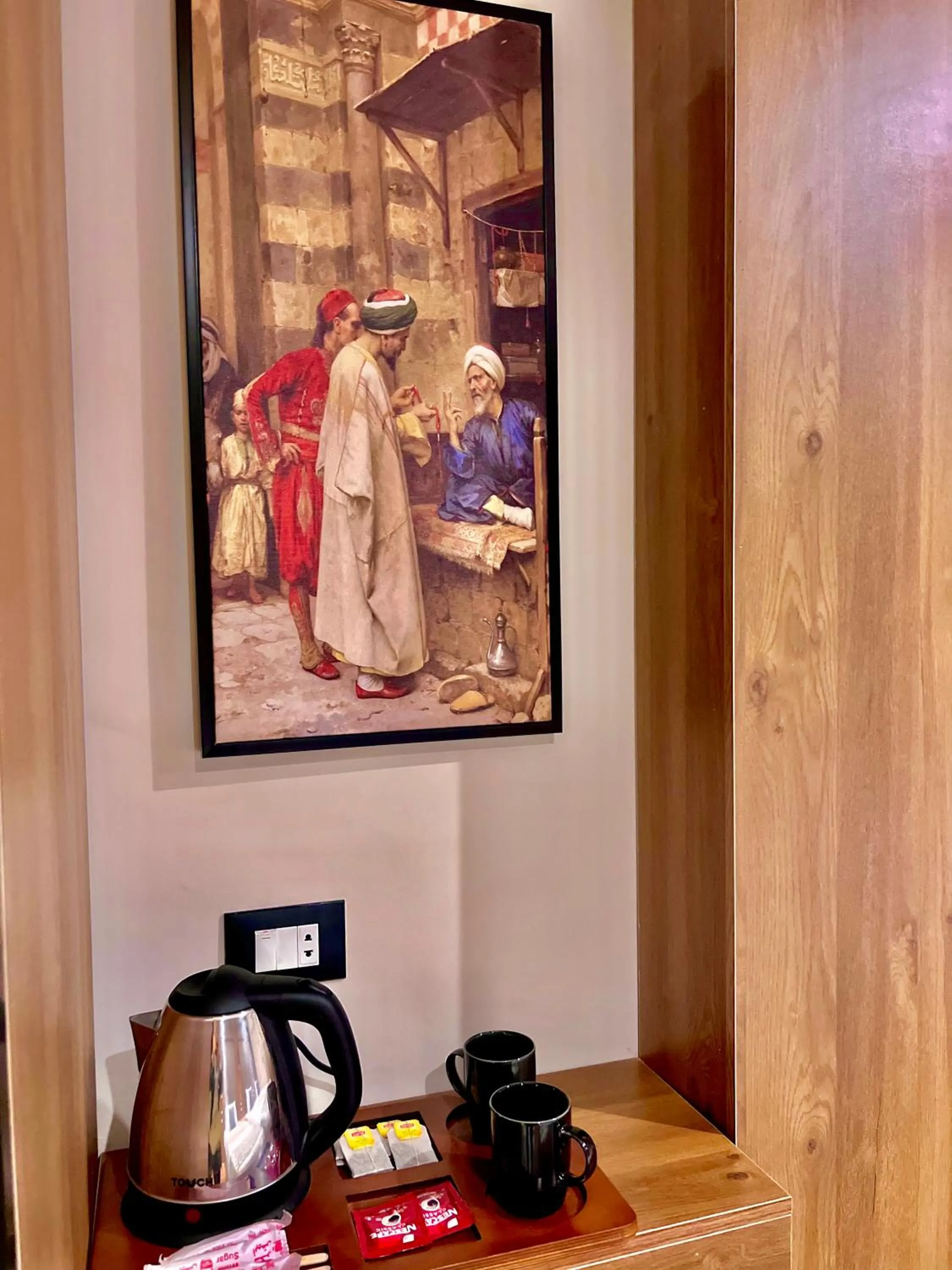 Coffee/tea facilities in New Museum Guest House, Pyramids View