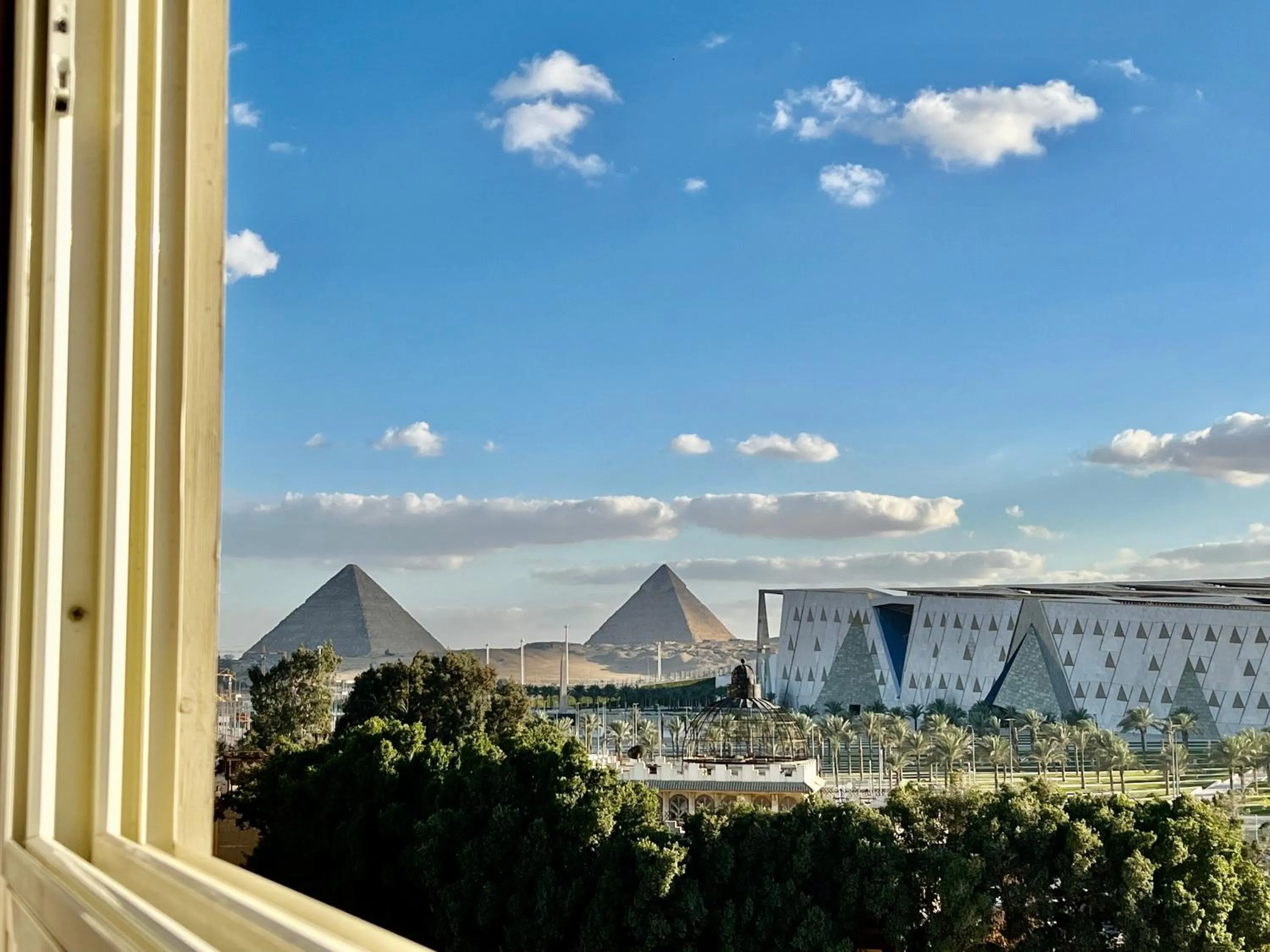 View (from property/room) in New Museum Guest House, Pyramids View
