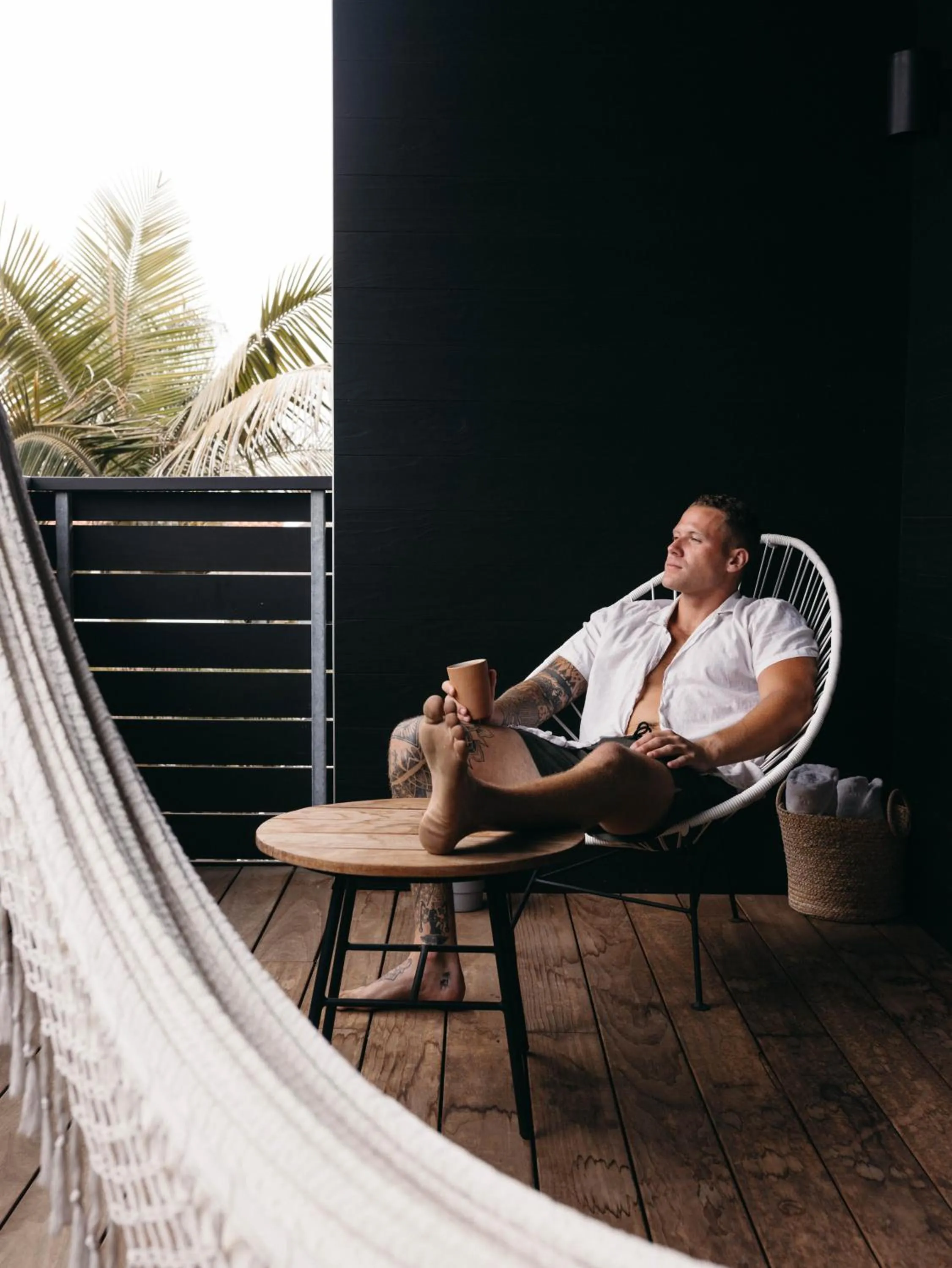 Patio in Twelve Senses Retreat