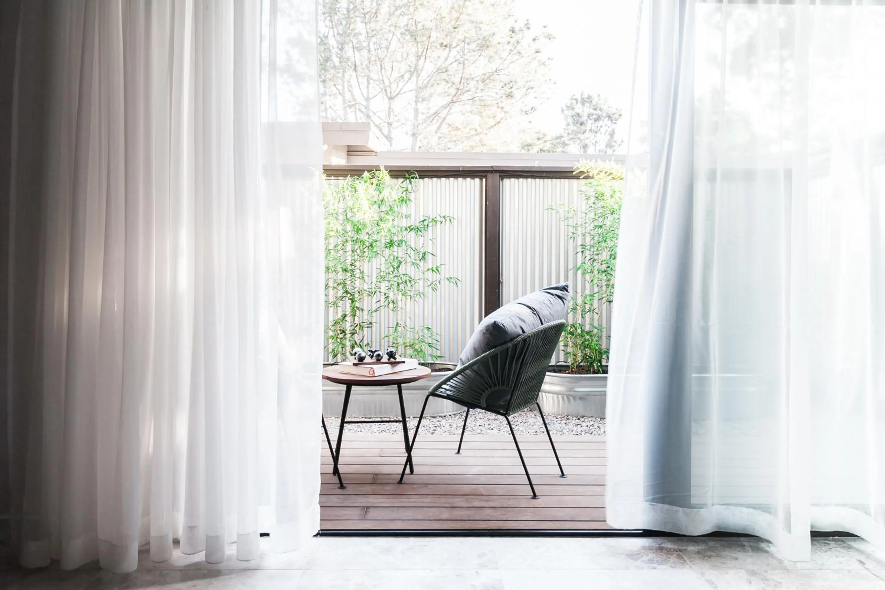 Patio in Twelve Senses Retreat
