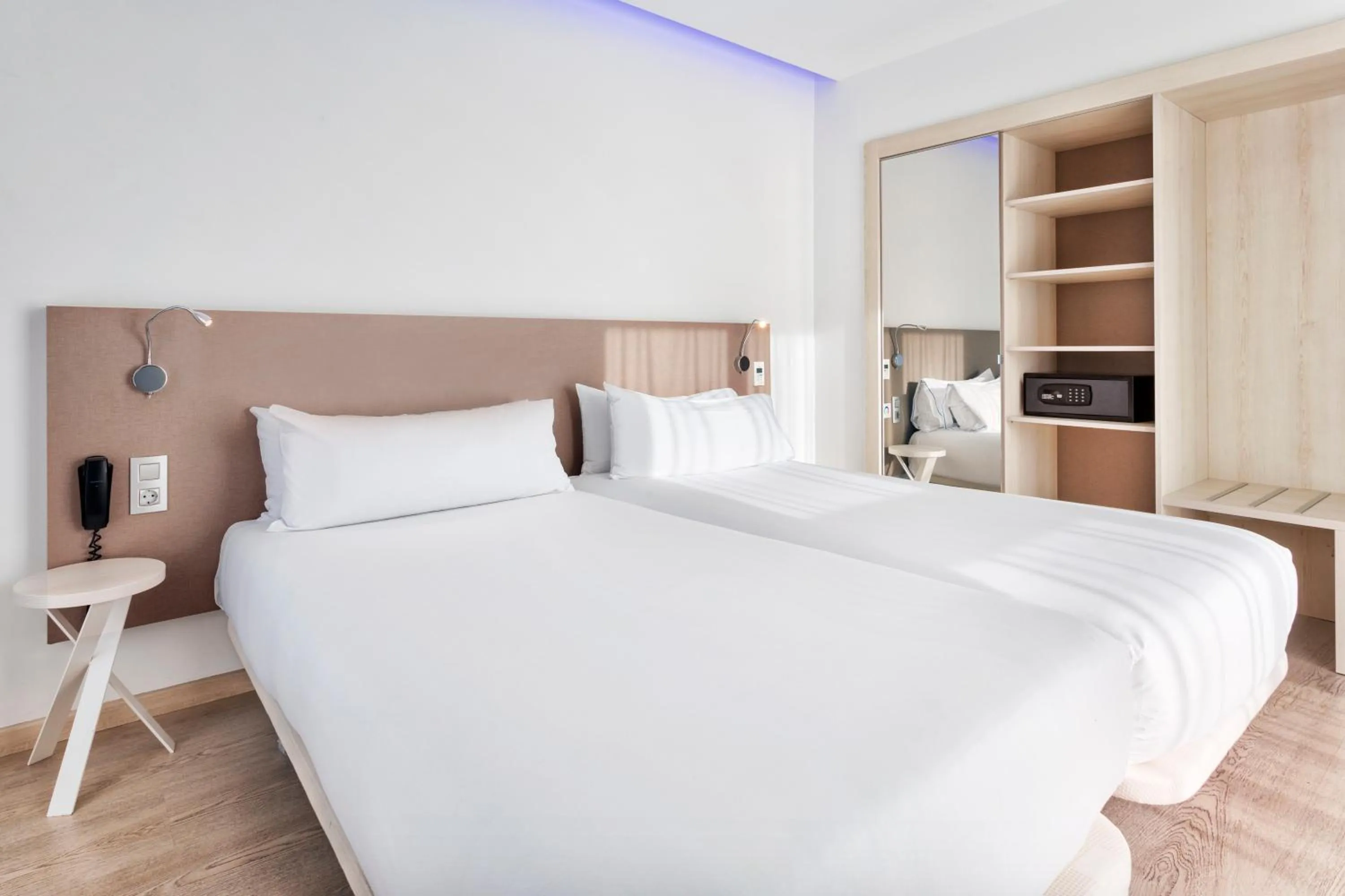 Bed in B&B HOTELS Donostia San Sebastián Aeropuerto