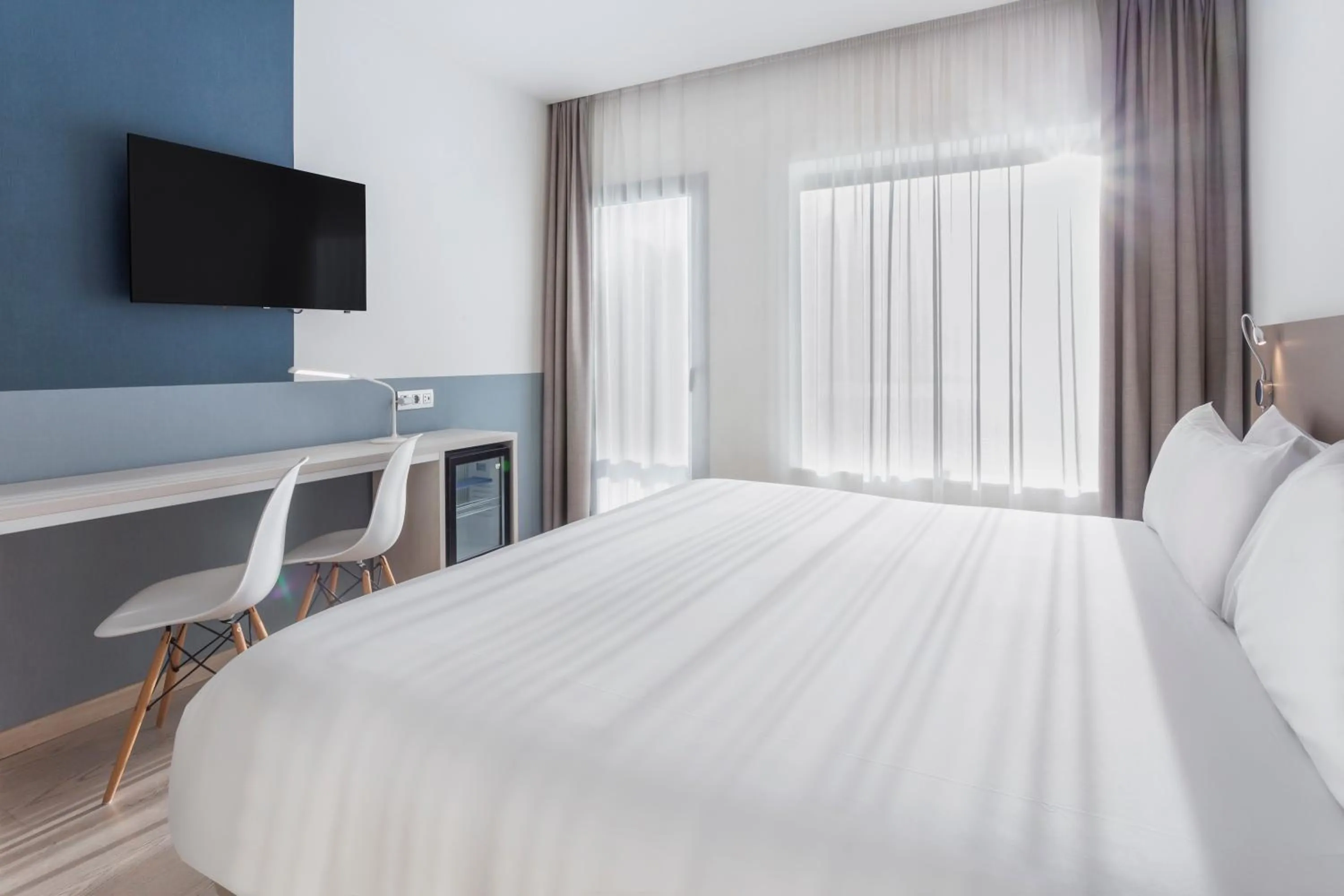 Bed in B&B HOTELS Donostia San Sebastián Aeropuerto