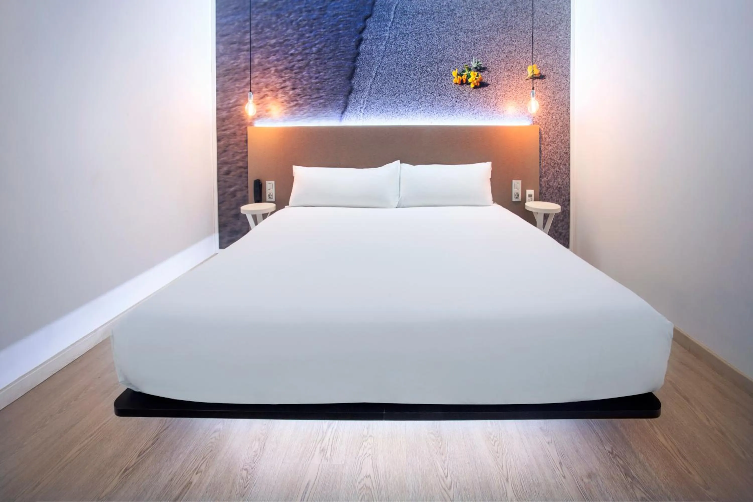 Bed in B&B HOTELS Donostia San Sebastián Aeropuerto