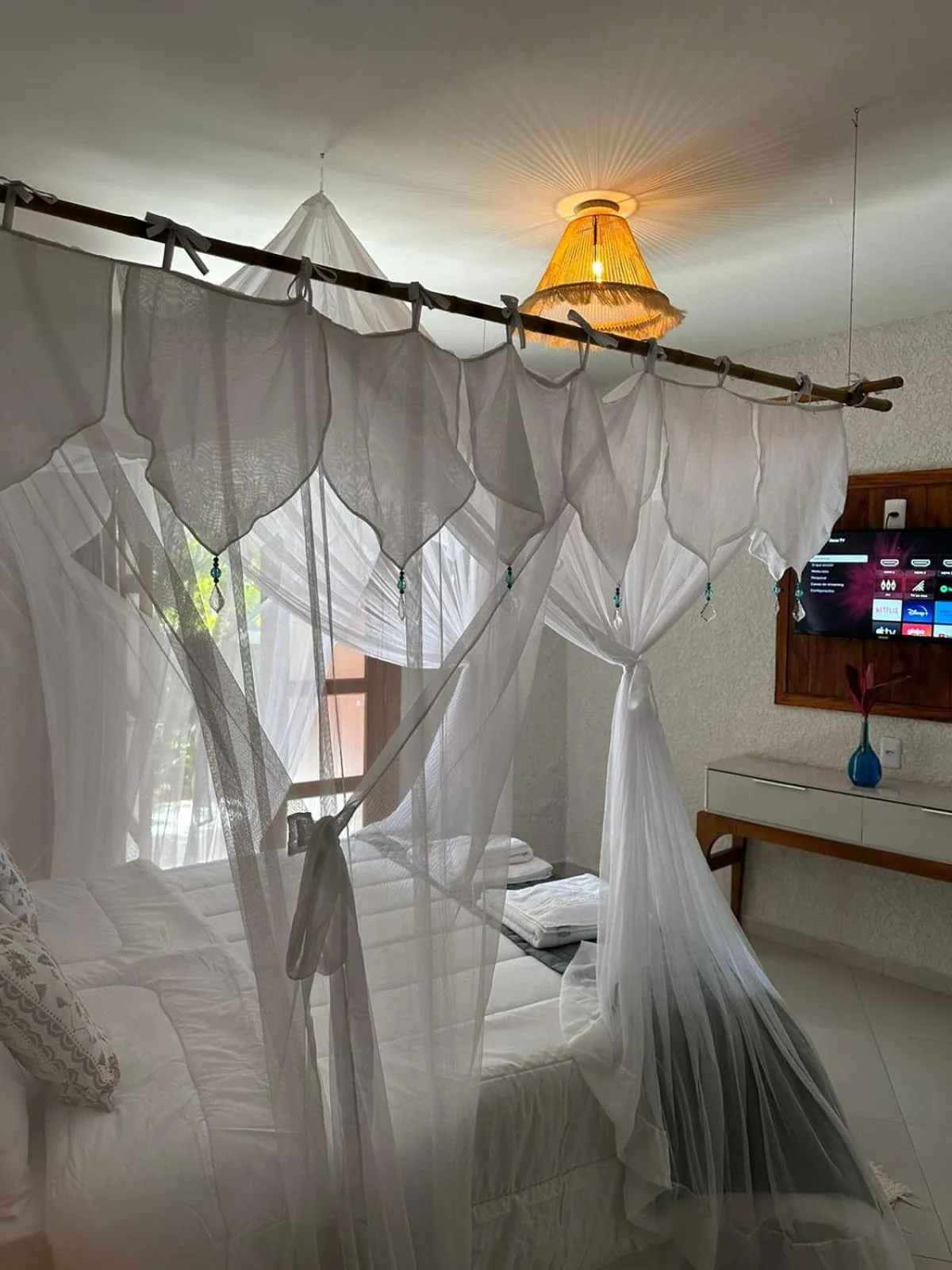 Bed in Pousada Preciosa do Arraial - com Natura e L'Occitane - recém inaugurada