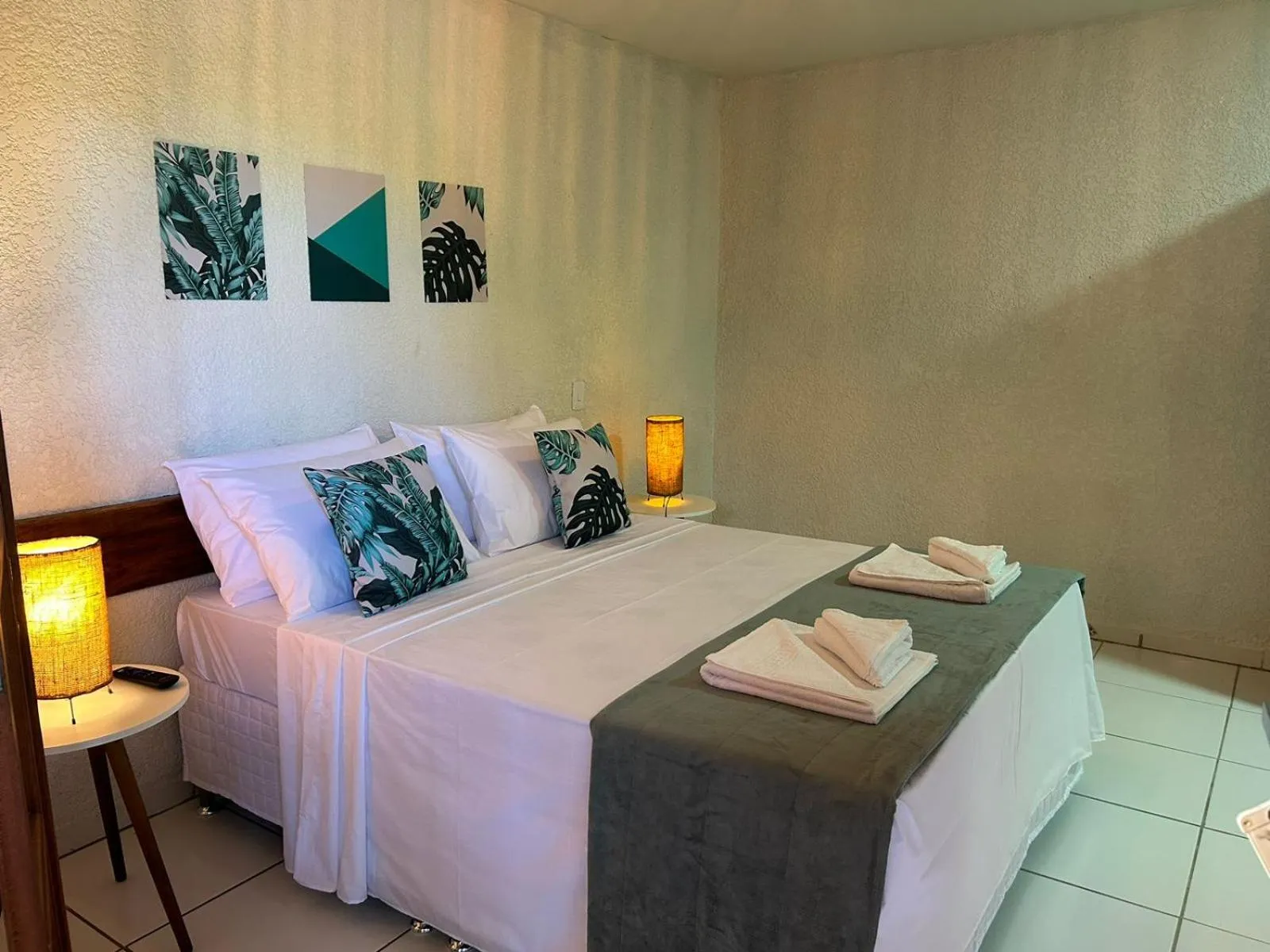 Bed in Pousada Preciosa do Arraial - com Natura e L'Occitane - recém inaugurada