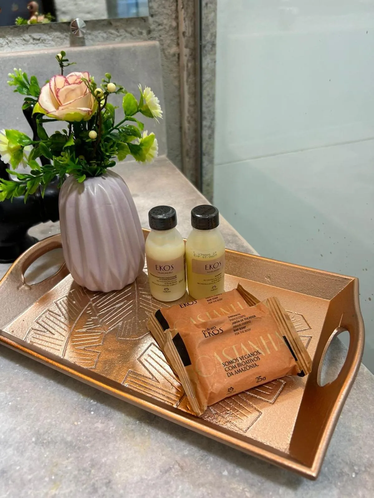 Bathroom in Pousada Preciosa do Arraial - com Natura e L'Occitane - recém inaugurada