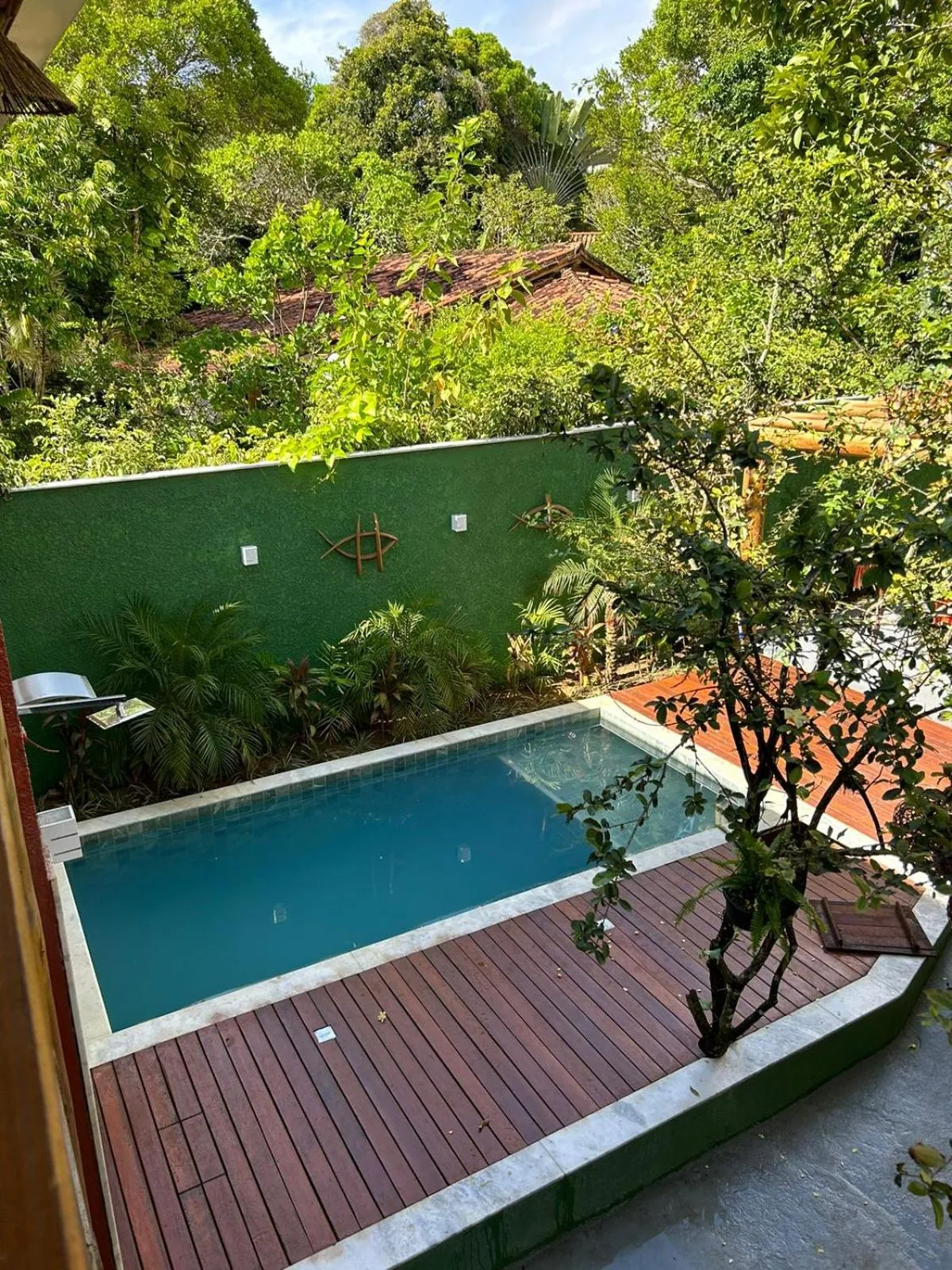 Garden in Pousada Preciosa do Arraial - com Natura e L'Occitane - recém inaugurada