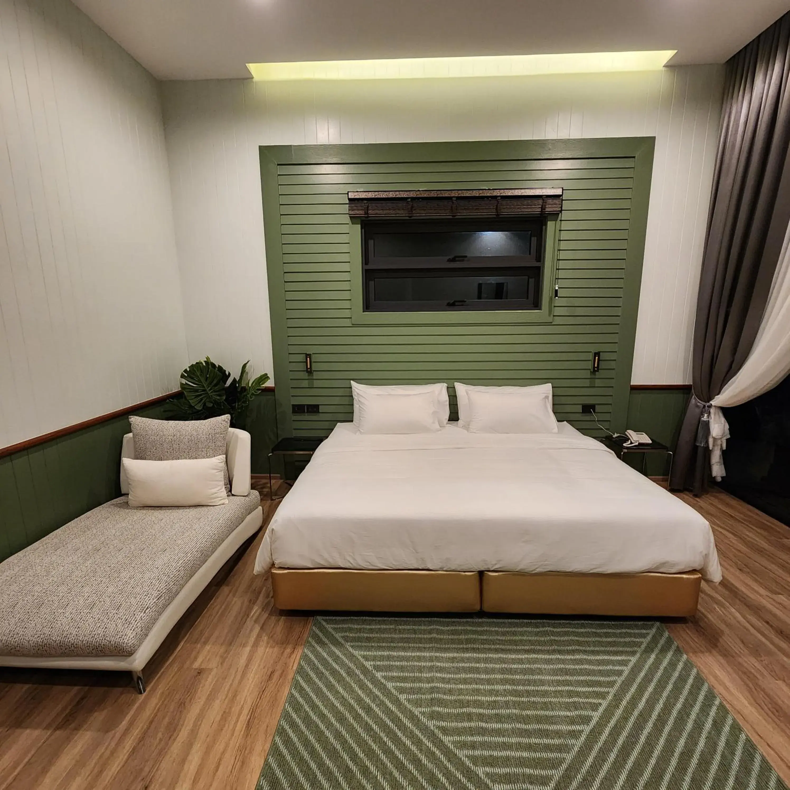 Bed in VeeVaree Riverkwai Resort Bed in VeeVaree Riverkwai Resort