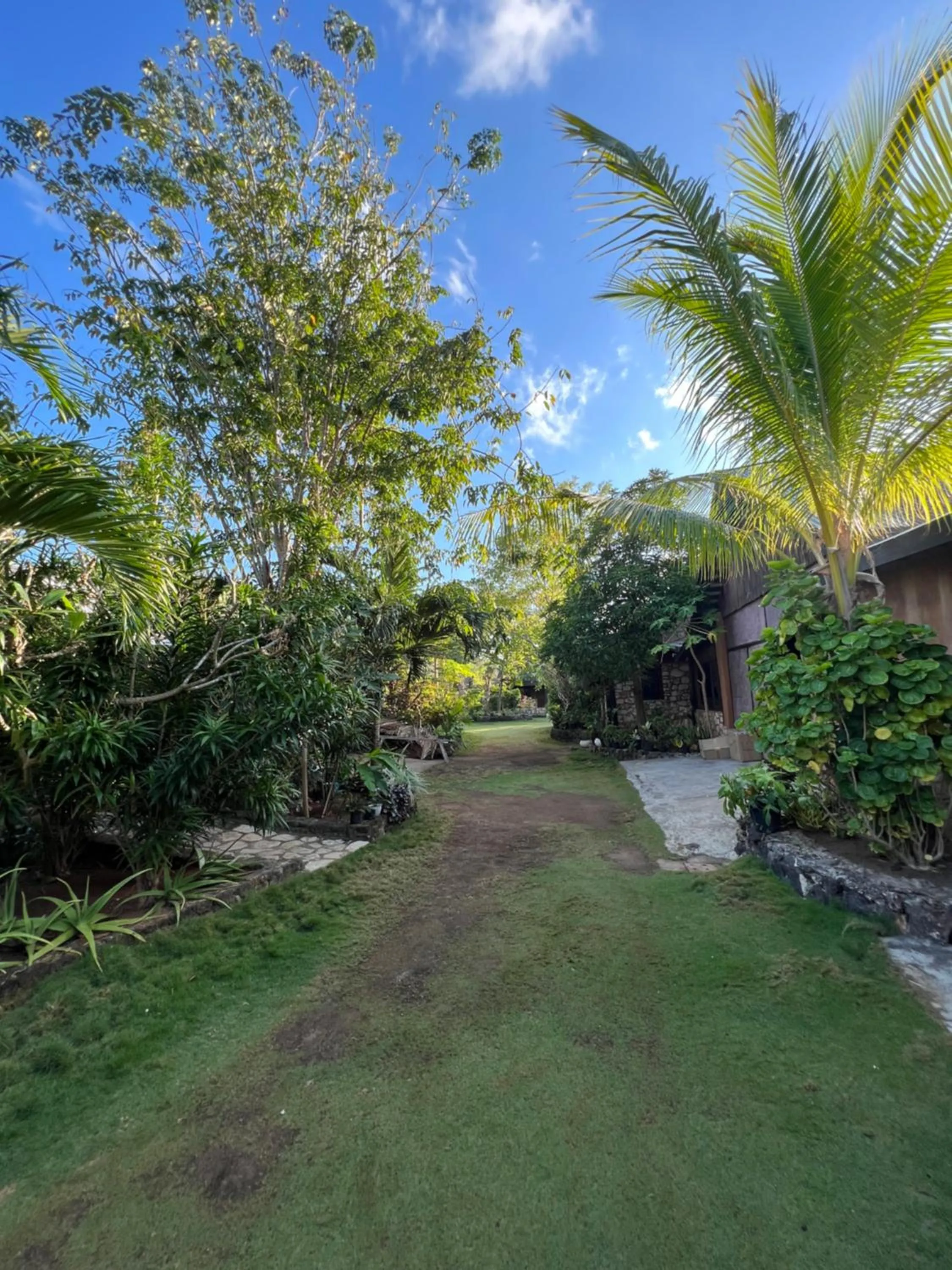 Garden in Rote Surf Resort - Lualemba Bungalows