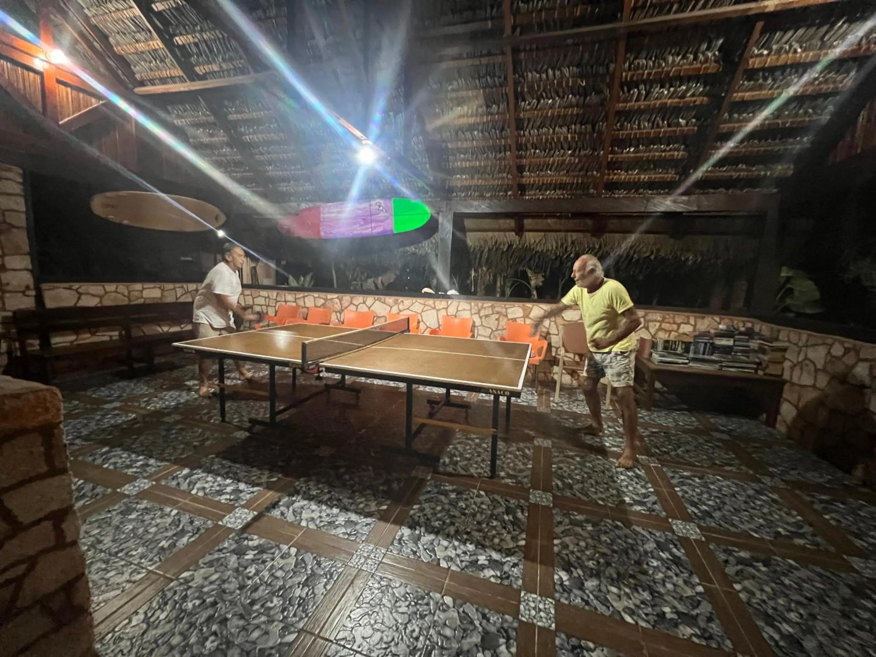 Game Room in Rote Surf Resort - Lualemba Bungalows