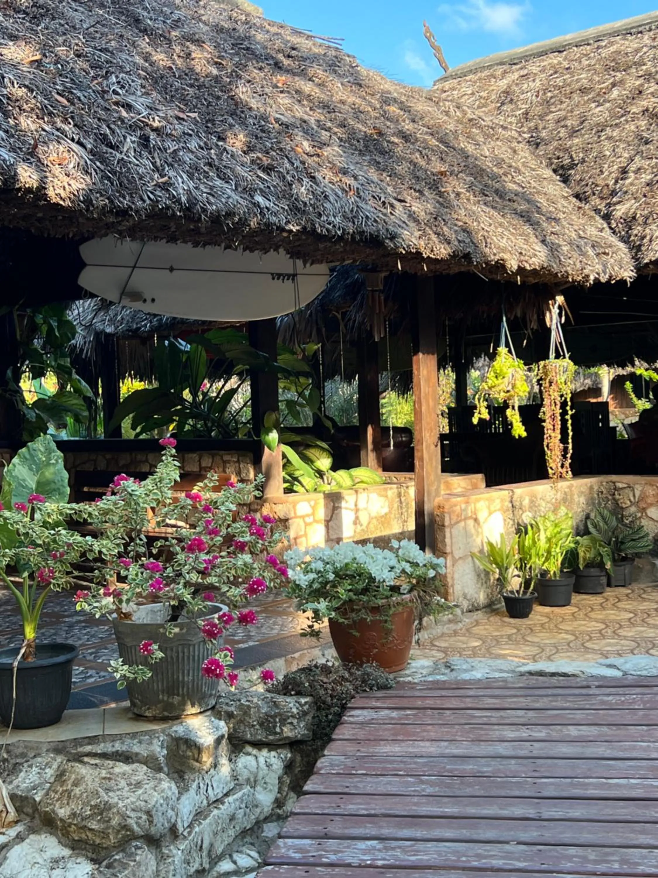 Property building in Rote Surf Resort - Lualemba Bungalows