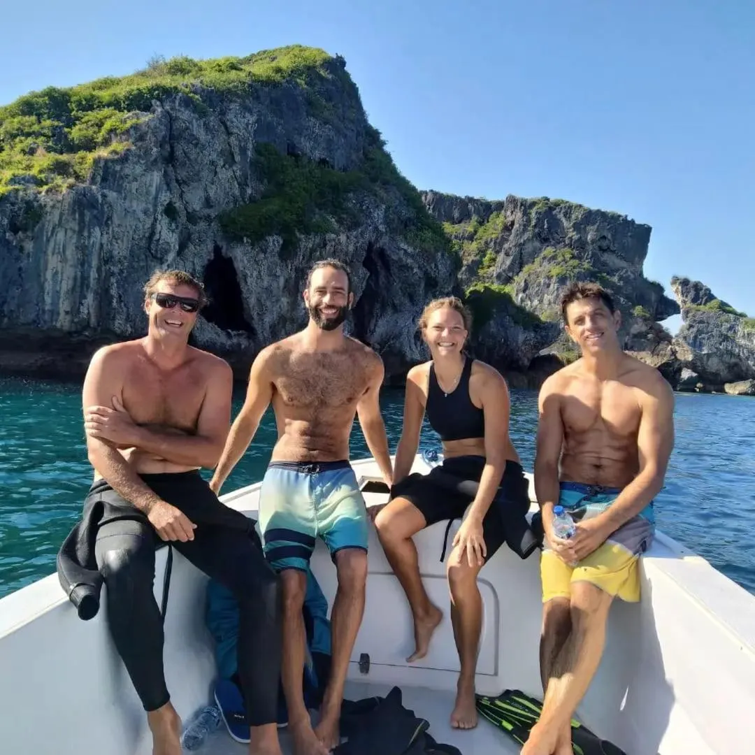 People in Rote Surf Resort - Lualemba Bungalows