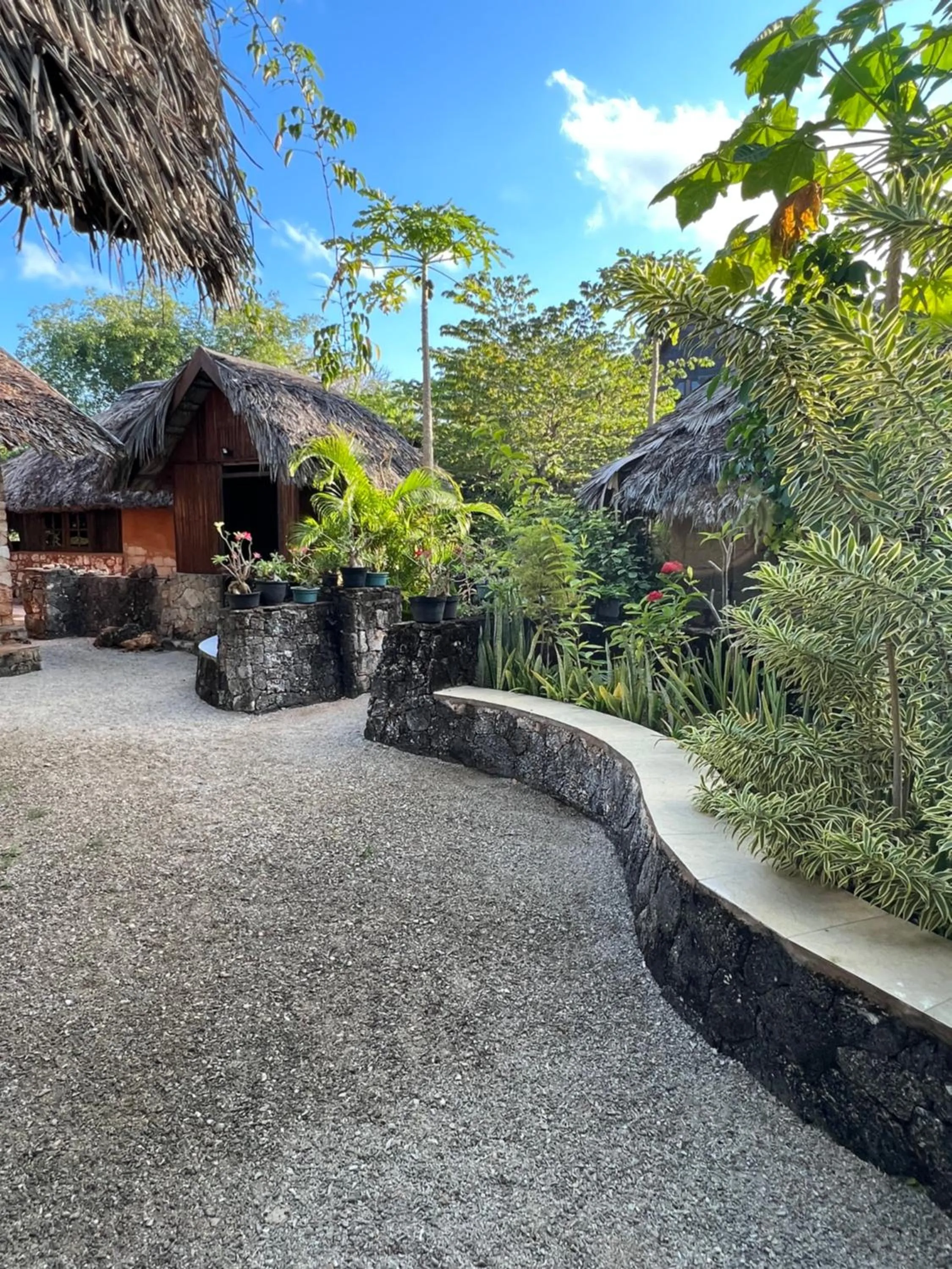 Property building in Rote Surf Resort - Lualemba Bungalows