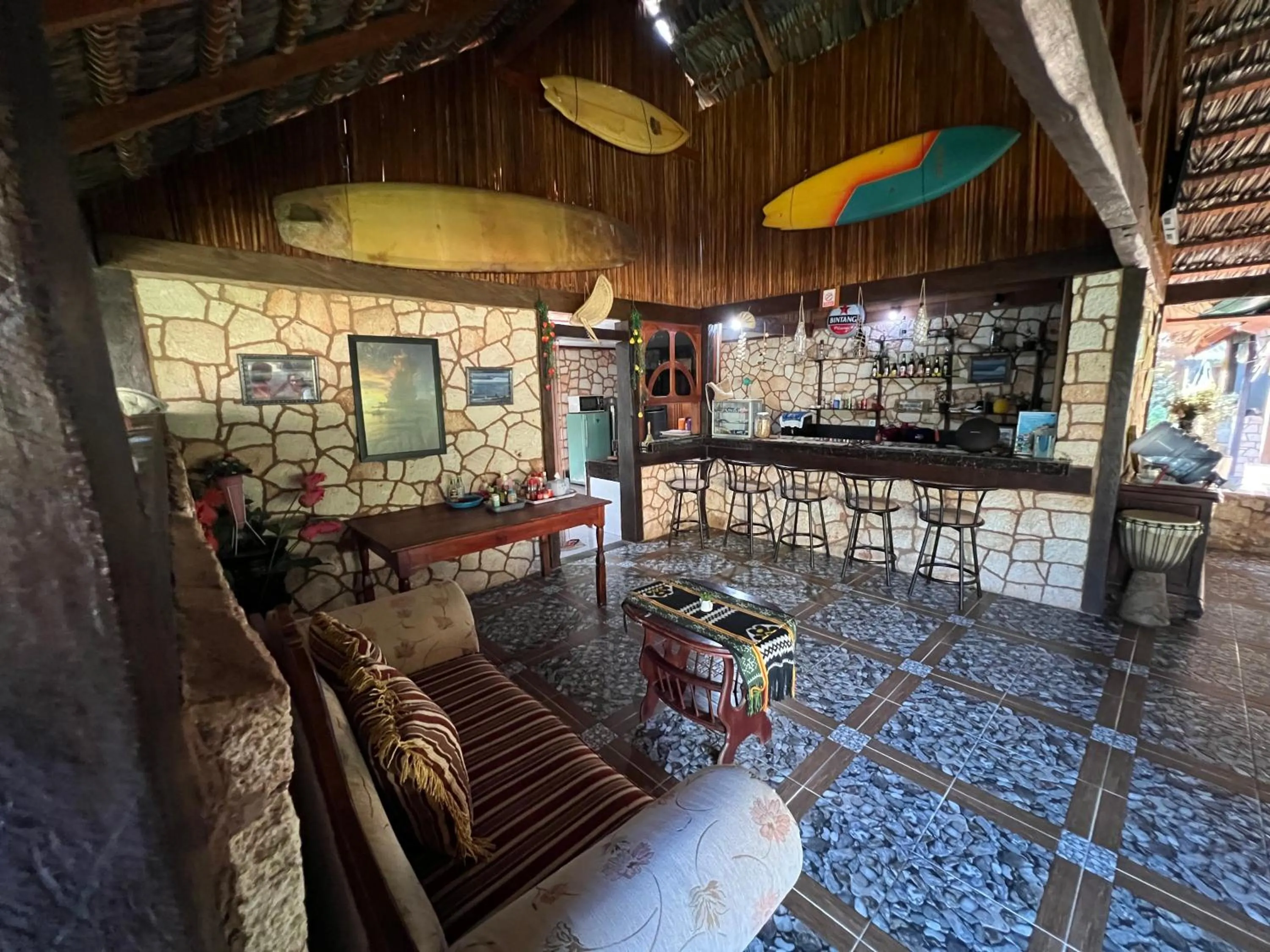 Property building in Rote Surf Resort - Lualemba Bungalows